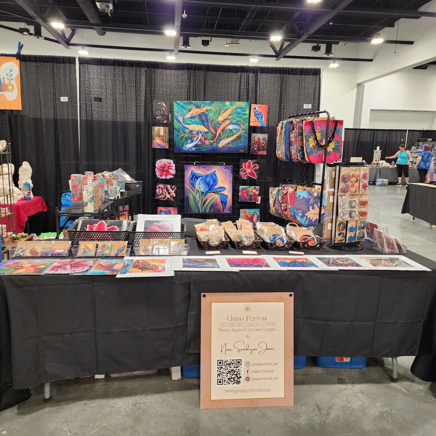 Gaia's Portrait booth at the Lethbridge Entertainment and Collector Expo, booth #73. Come see and shop so many cool things, and meet celebrities! Today until Sunday. Hope to see you here!

#lethbridge, #lethbridgealberta, #lethbridgelocal, #wwwgaiasp