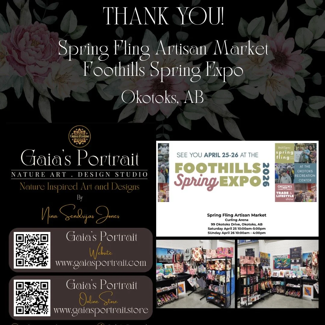 Sending here a big "Thank You!" to the wonderful people of Okotoks, AB and area. 
Thank you for coming to the Spring Fling Artisan Market last weekend, despite the challenging weather! It was lovely meeting everyone!💖

Also a huge thank yo