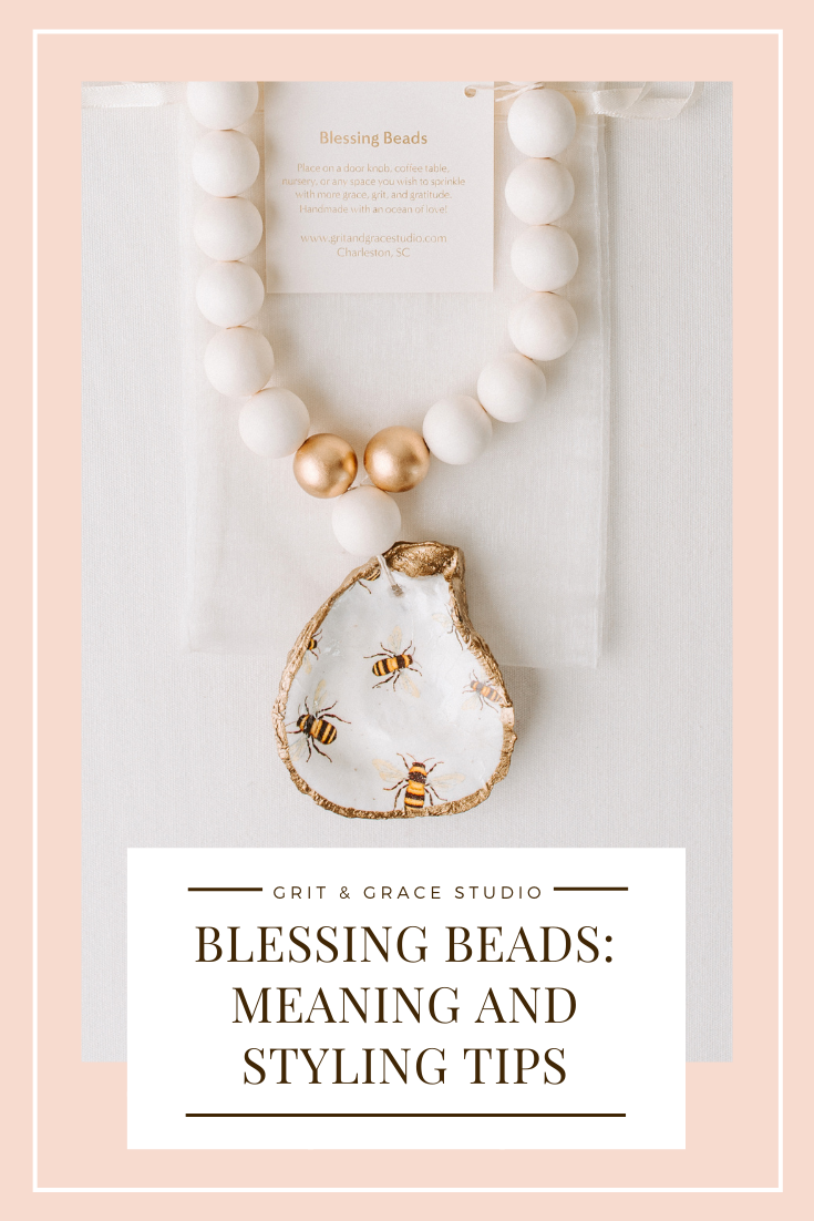 Oyster Blessing Beads — Grit and Grace Studio