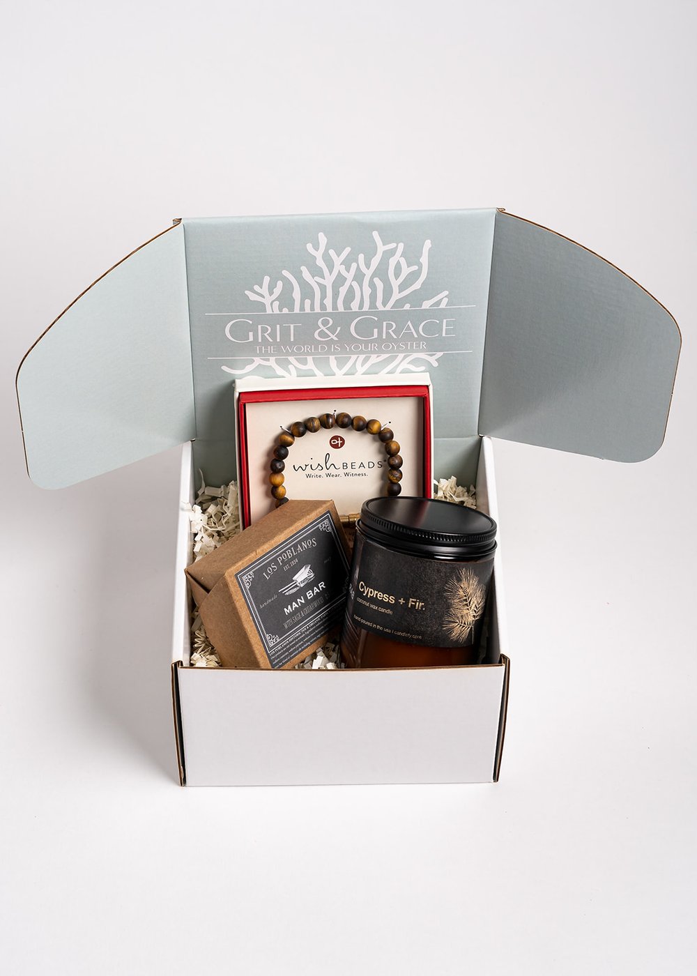 Care Package Gift Basket For Men — Grit And Grace Studio
