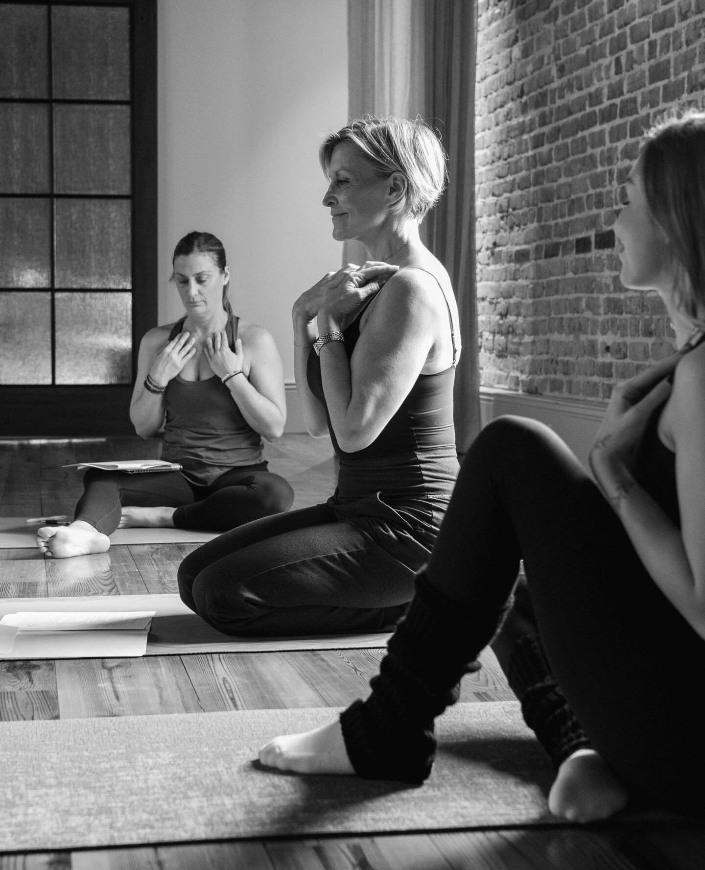 Meet Erin Gray⁠, founder of @grayceyoga, a yoga studio located ⁠at 359 King Street, Suite 301.⁠
⁠
Reflecting on last year's memorable gathering at Grayce, where we were honored to have Erin lead a short class. It's moments like these that remind us o