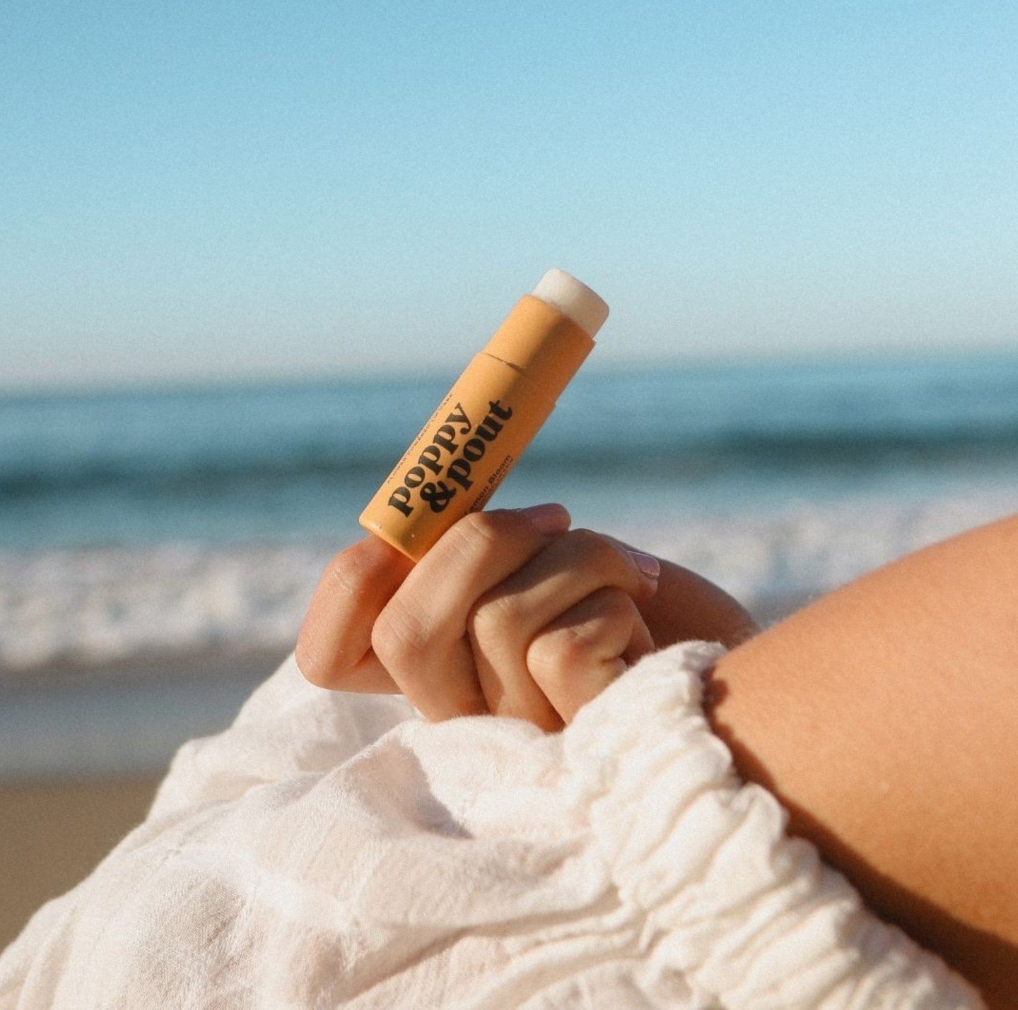 Sunshine on our lips and a smile on our face! ⁠
⁠
Keep your lips hydrated and ready for those sunny kisses with Poppy &amp; Pout this summer. 100% natural ingredients, eco-friendly, and are cruelty-free. Experience the magic of floral scents &amp; na