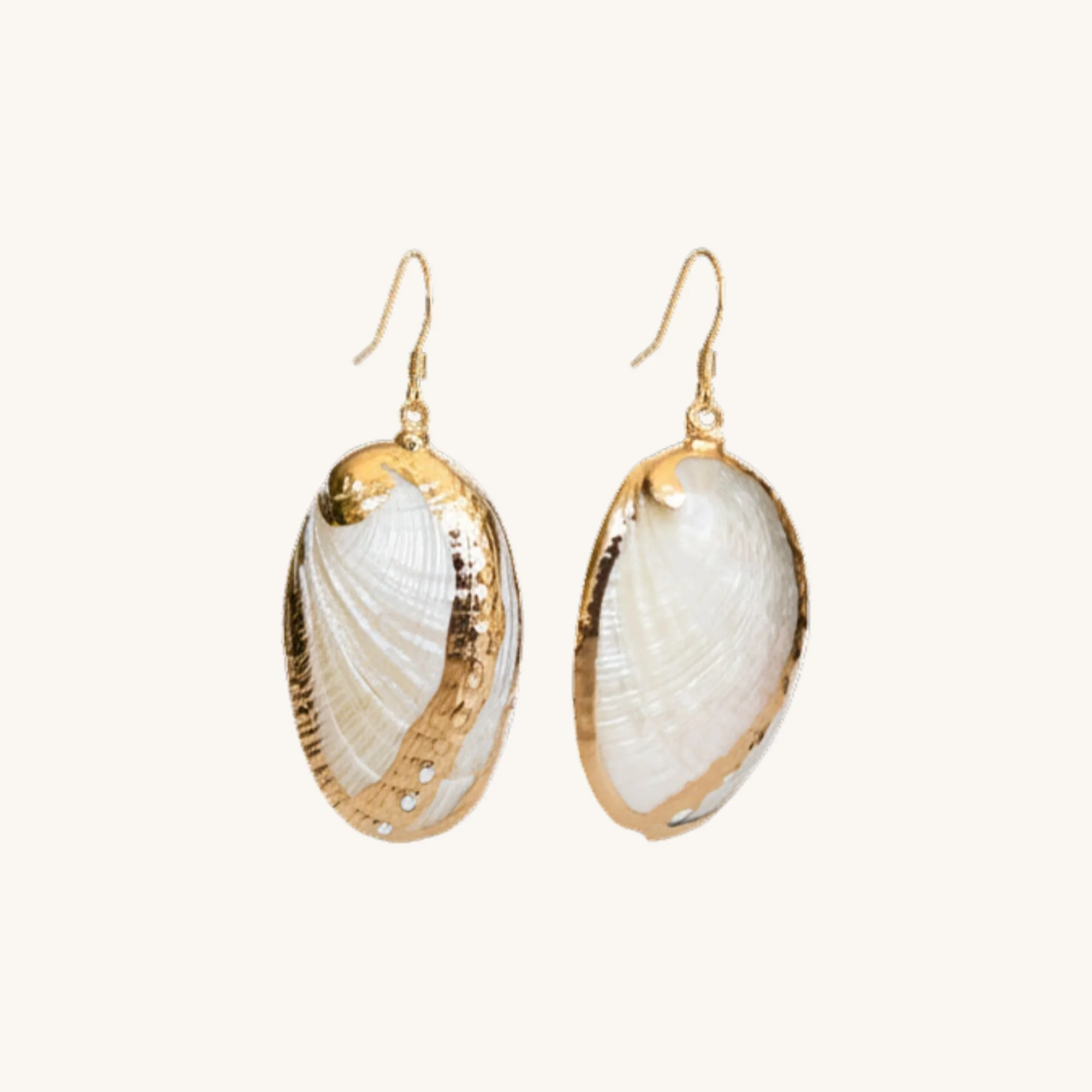 Golden Current Earrings