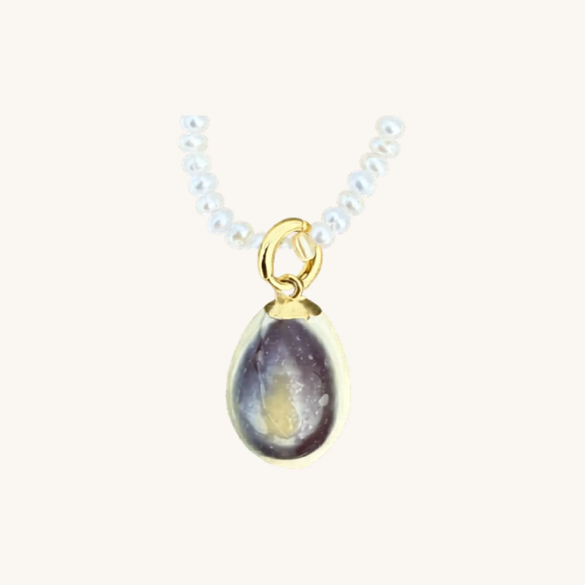 Moonlit Treasure Pearl Necklace