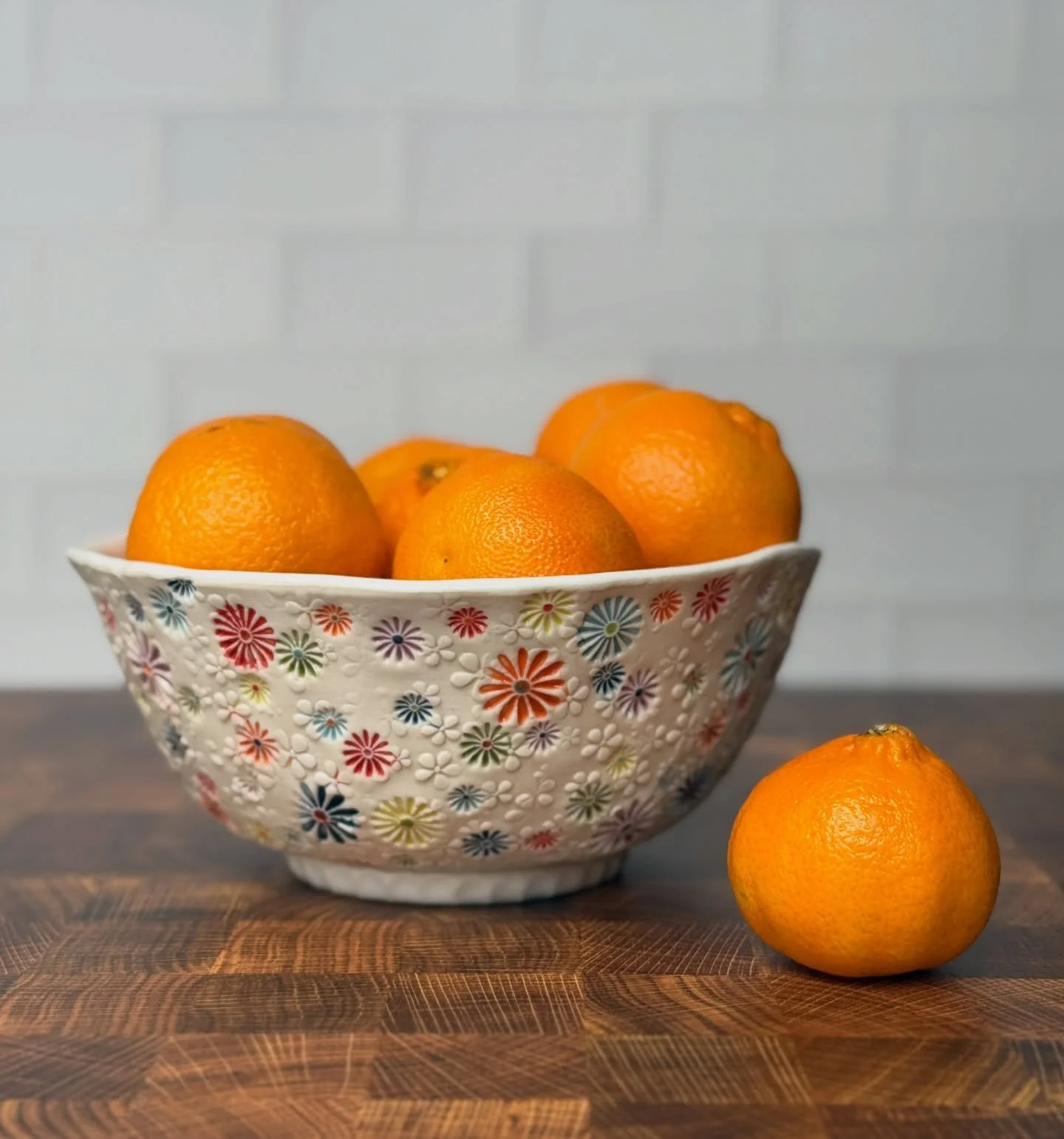 Ramen, or fruit, or serving bowl?  You get to decide!  There are 2 ramen bowls left in the shop. I call them ramen bowls because they are generously sized to hold brothy noodle soups such as  ramen or pho, but obviously they can be used for so many o