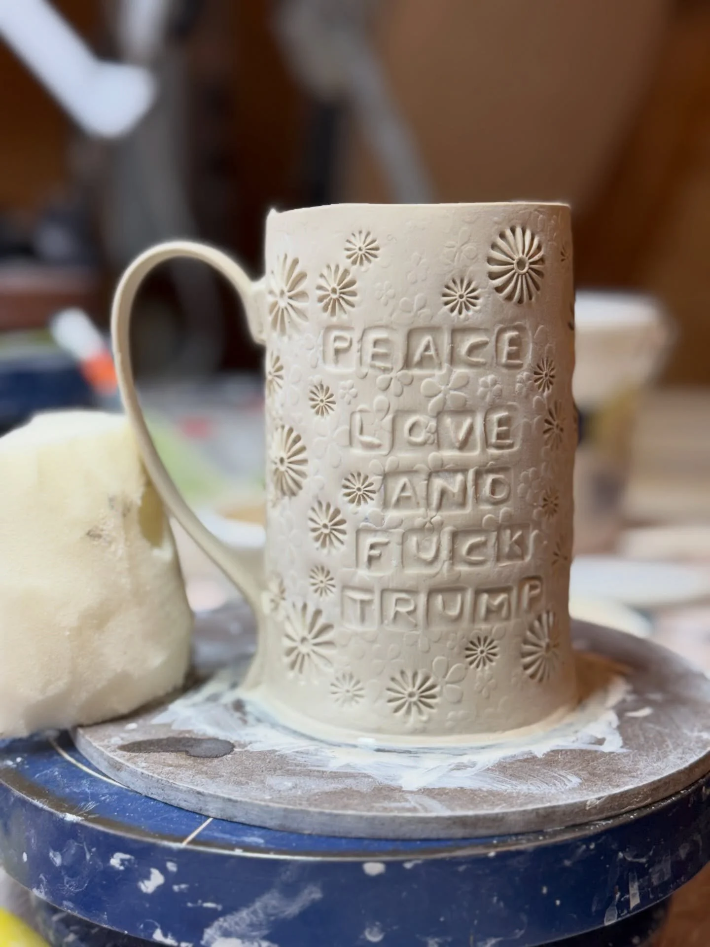 F@*%#&amp;;k TRUMP&mdash;
but with Peace, Love &amp; daisies. 

The bottom line is&mdash;
We should live in a world that believes what victims have to say&mdash;instead of the complete BS of the perpetrators.  I could care less whether it&rsquo;s a d