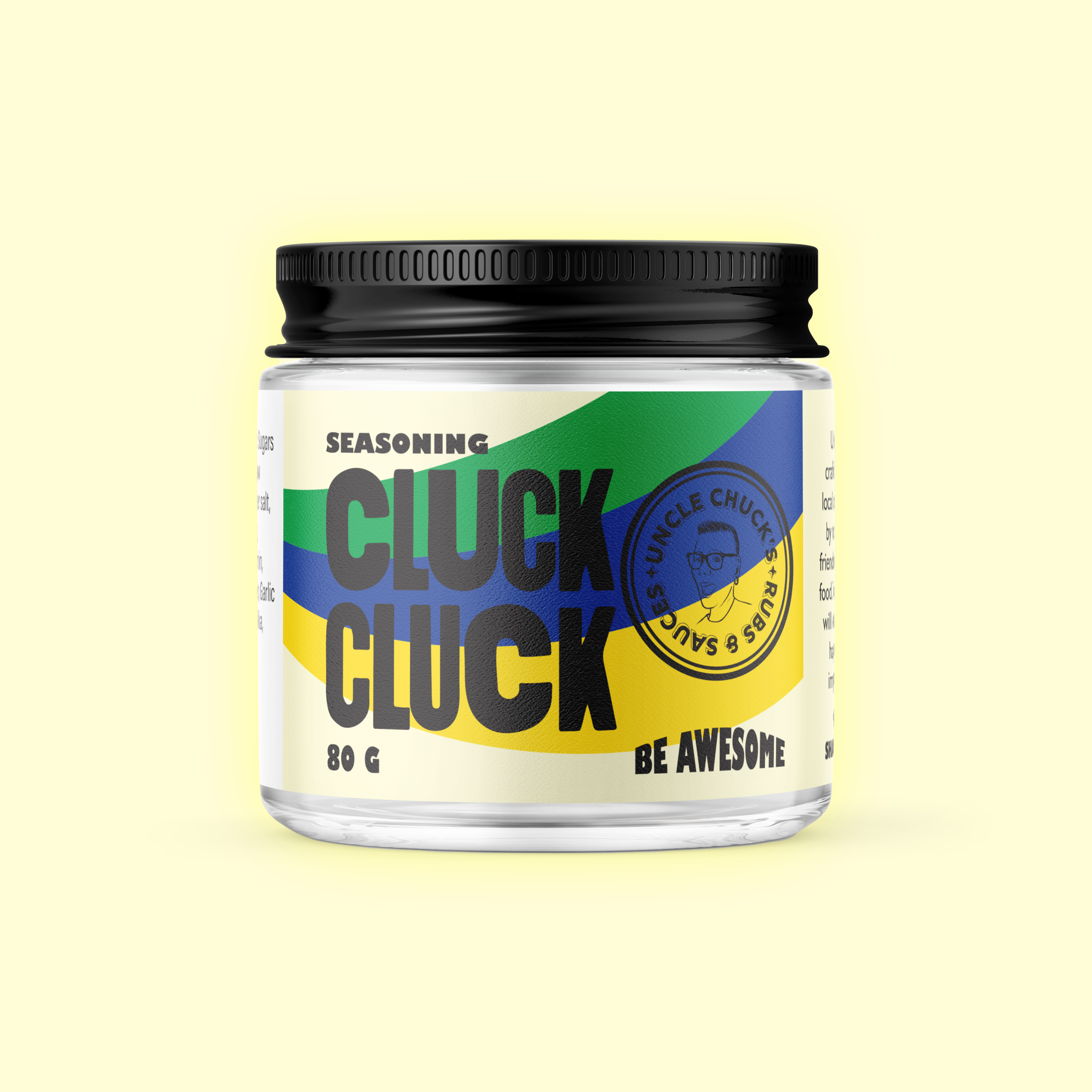 Chicken Rub Seasoning Label Design