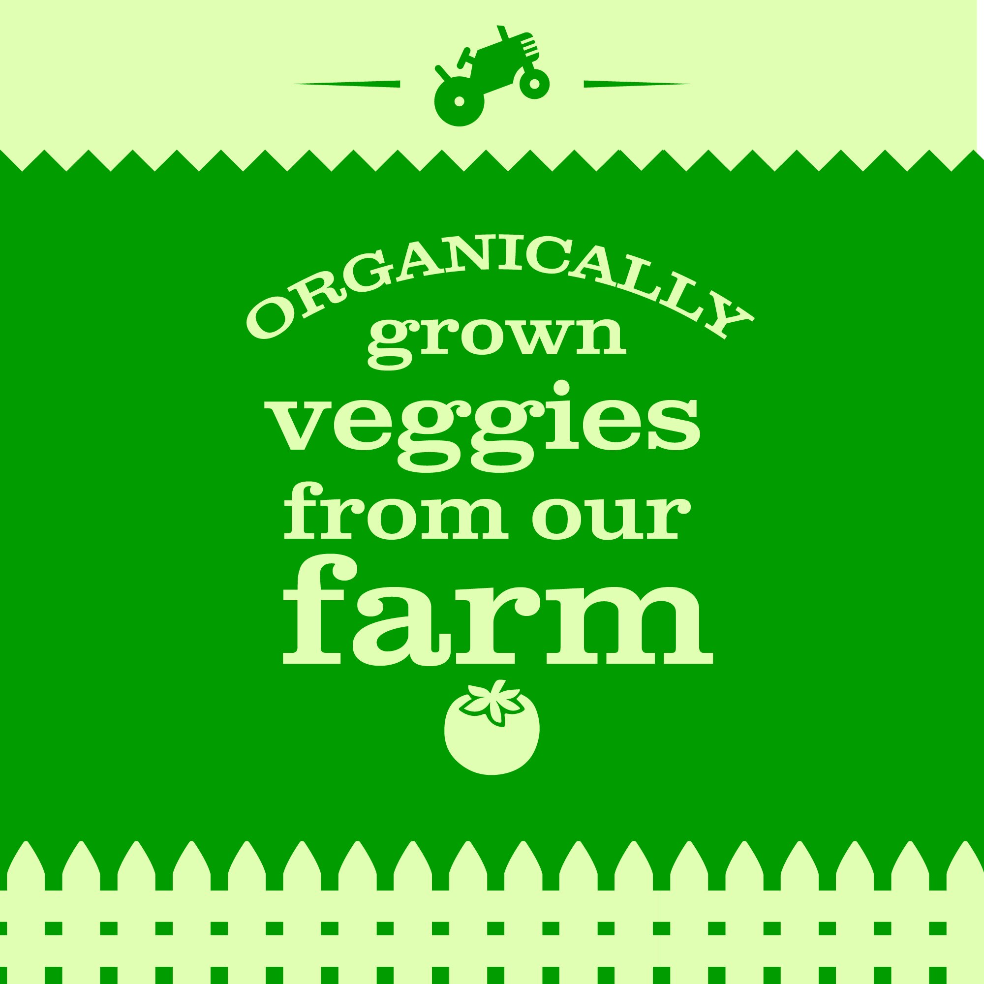 Organic Farm Marketing Poster