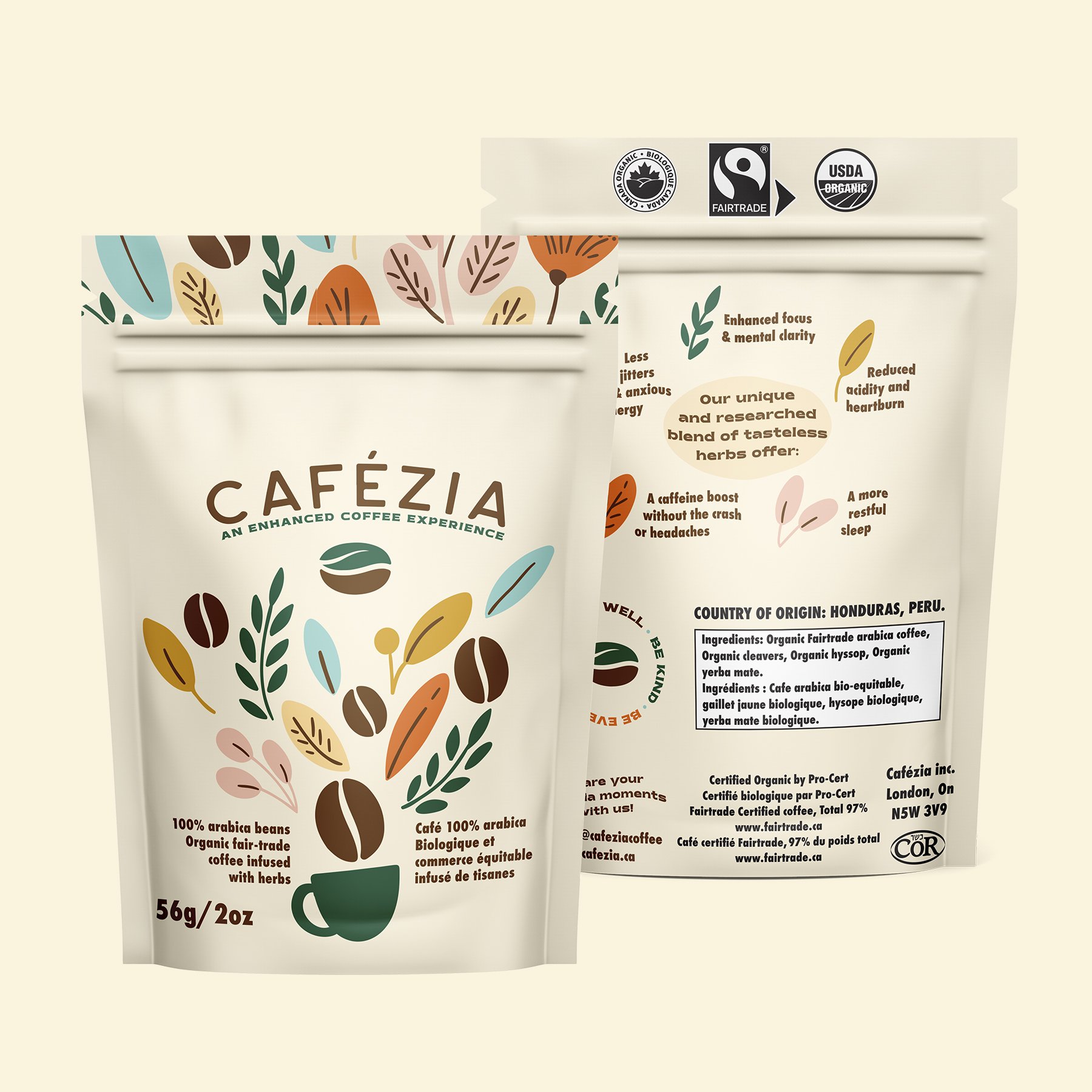 Coffee Bag Sample Packaging Design