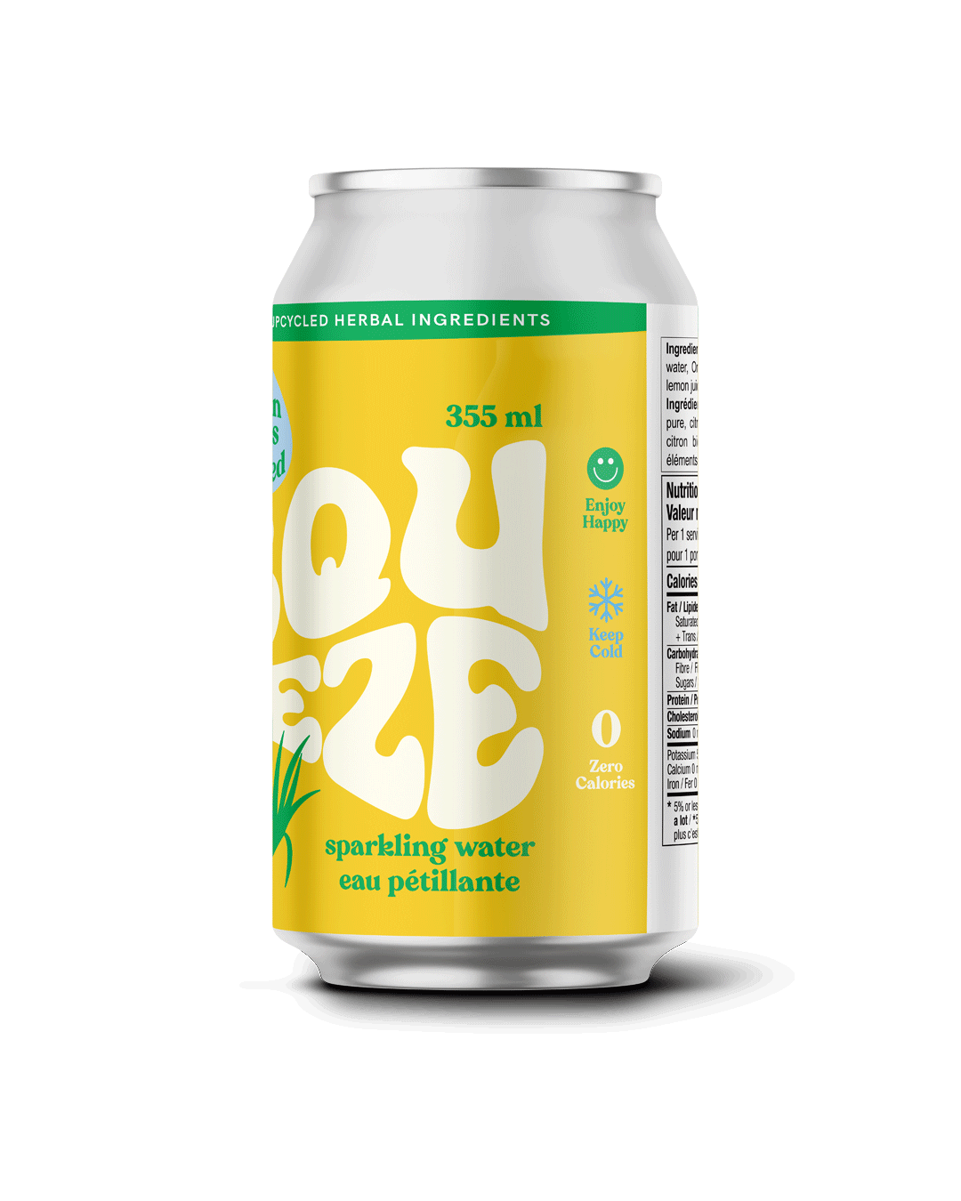 Squeeze Sparkling Water Packaging Design — Eye Candy Design