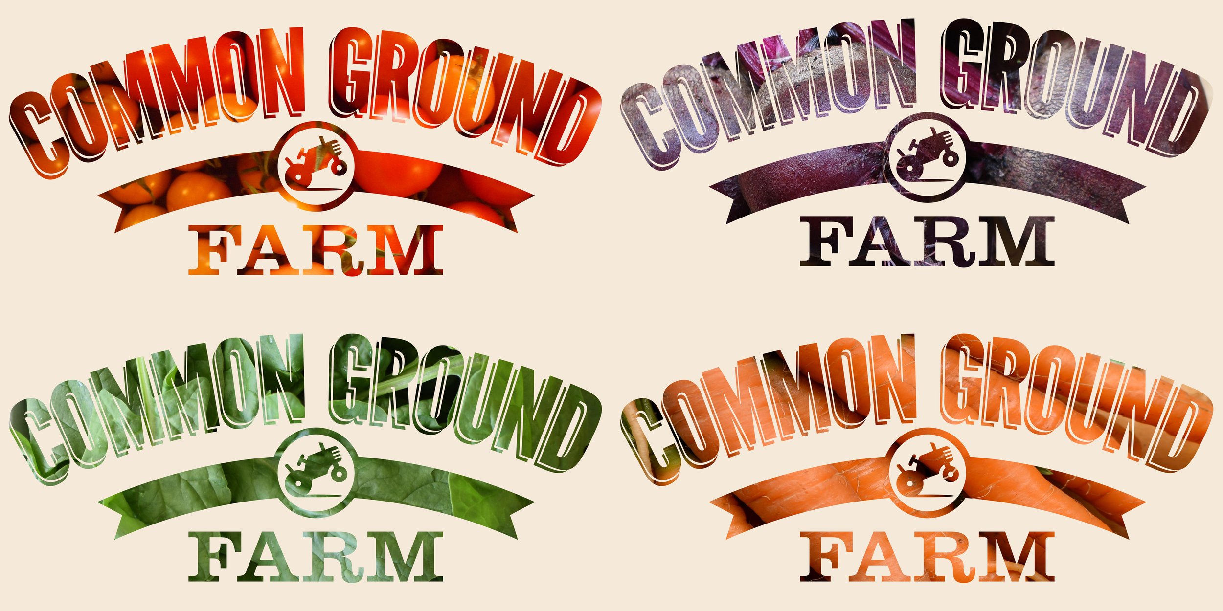 Organic Vegetable Farm Logo