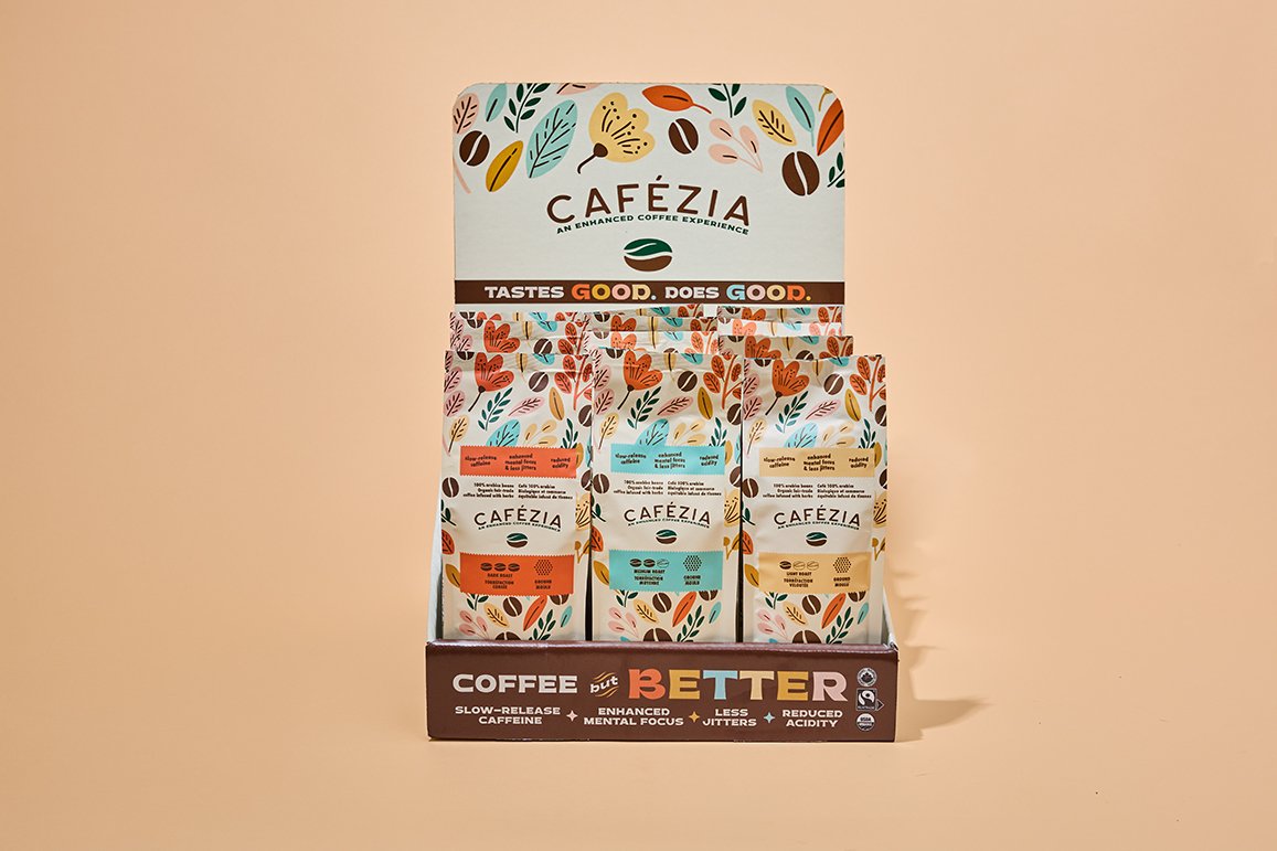 Coffee Retail Display Packaging Design - Eye Candy Design