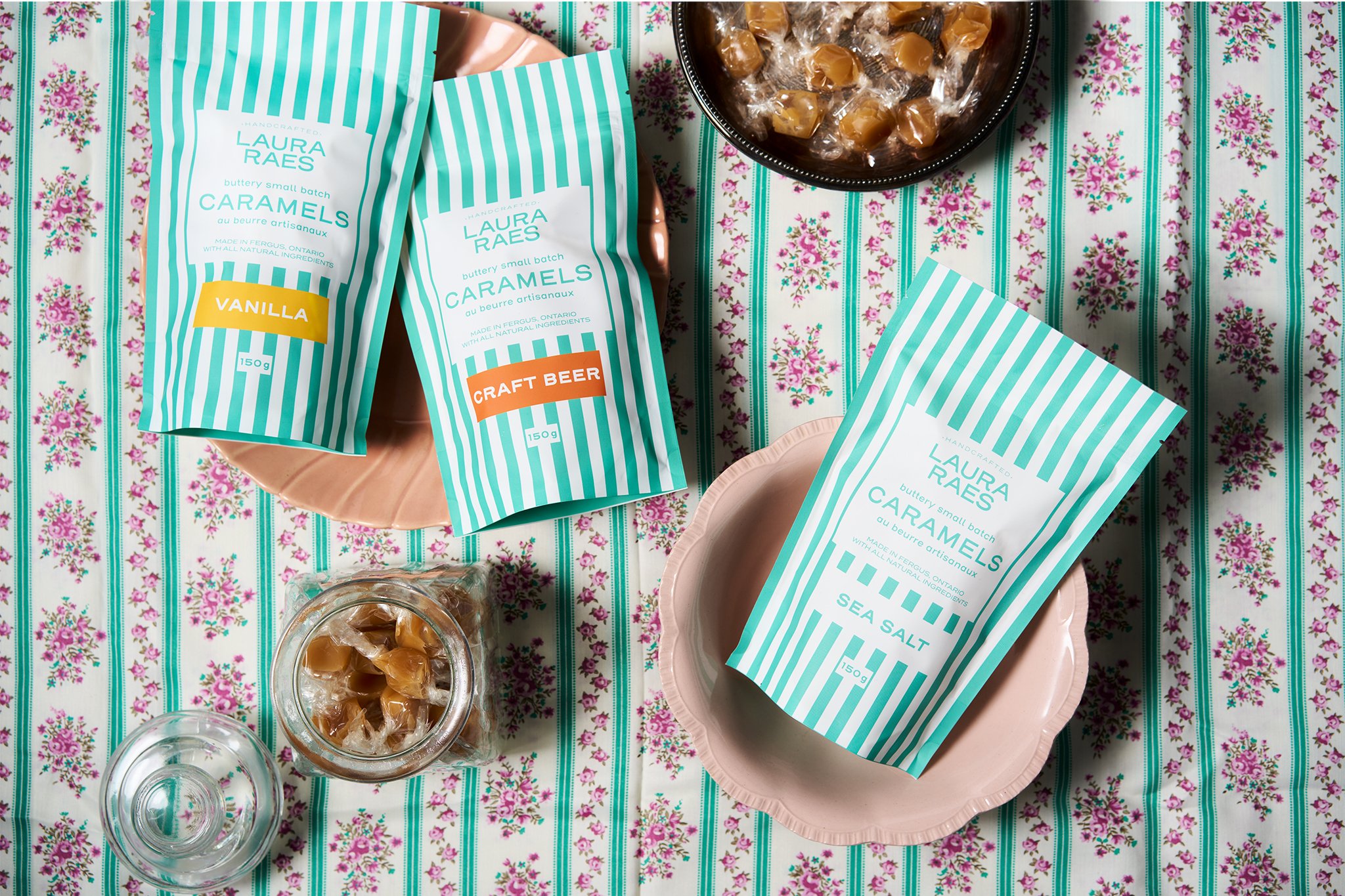 Caramel Pouch Packaging Design