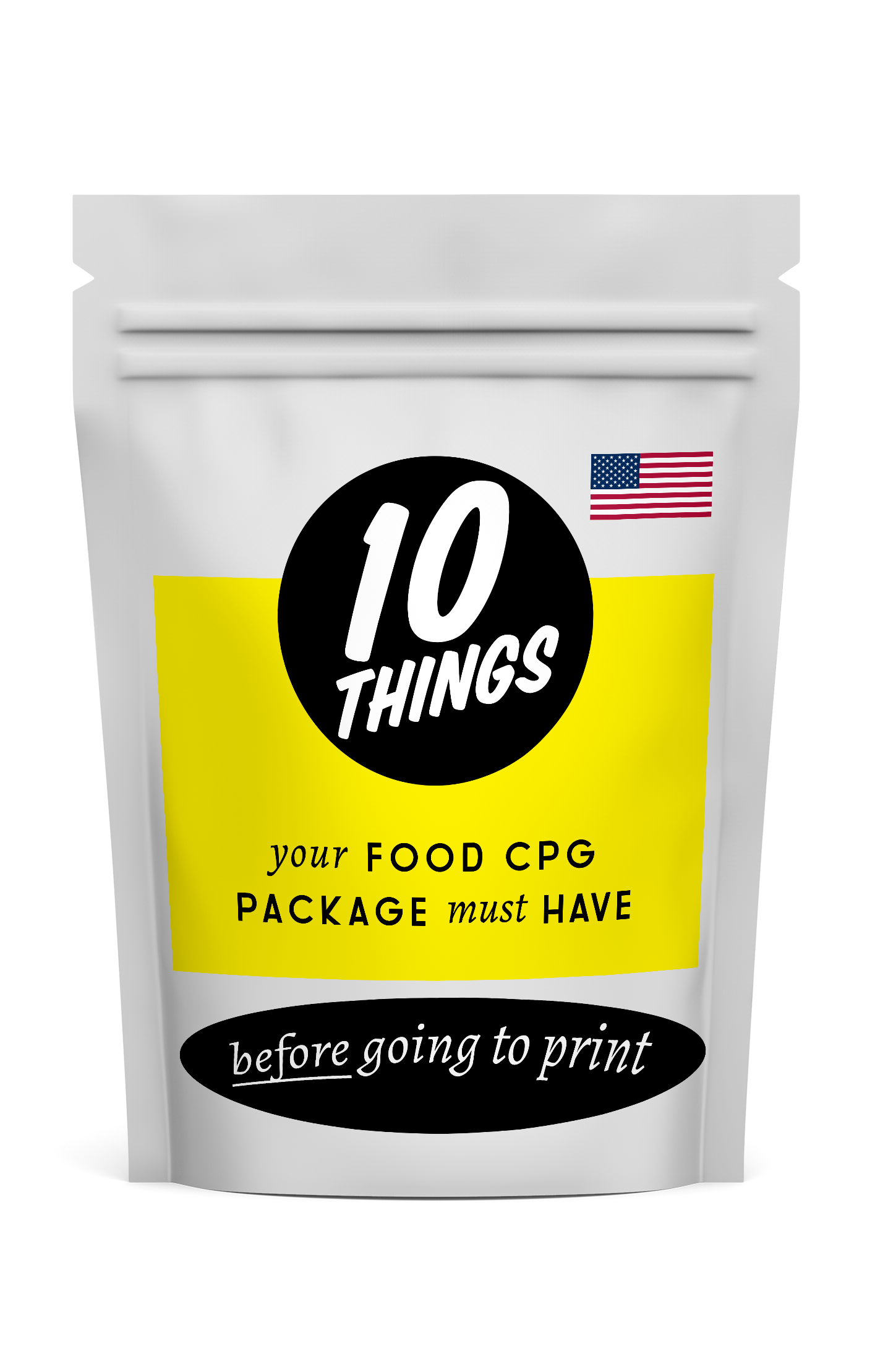 CPG Packaging Checklist