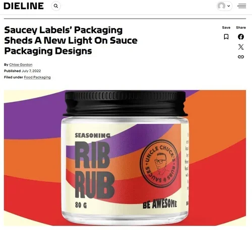 Food Packaging Design by Eye Candy featured on Dieline