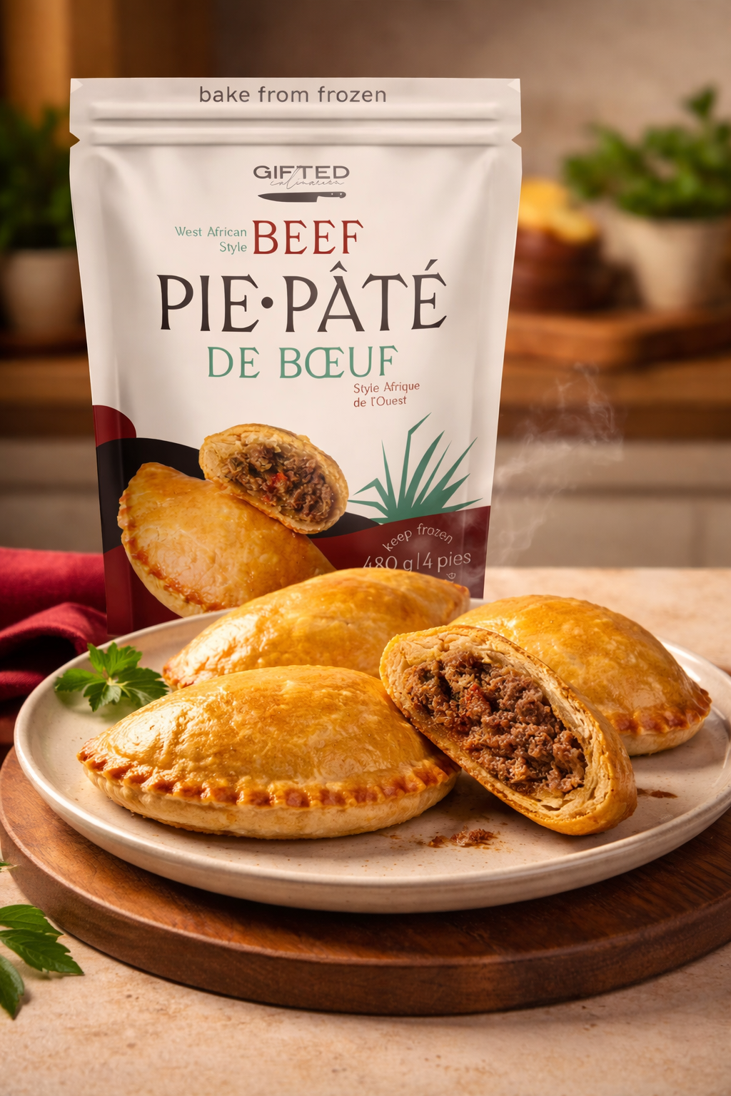 West African ethnic seasoning packaging design