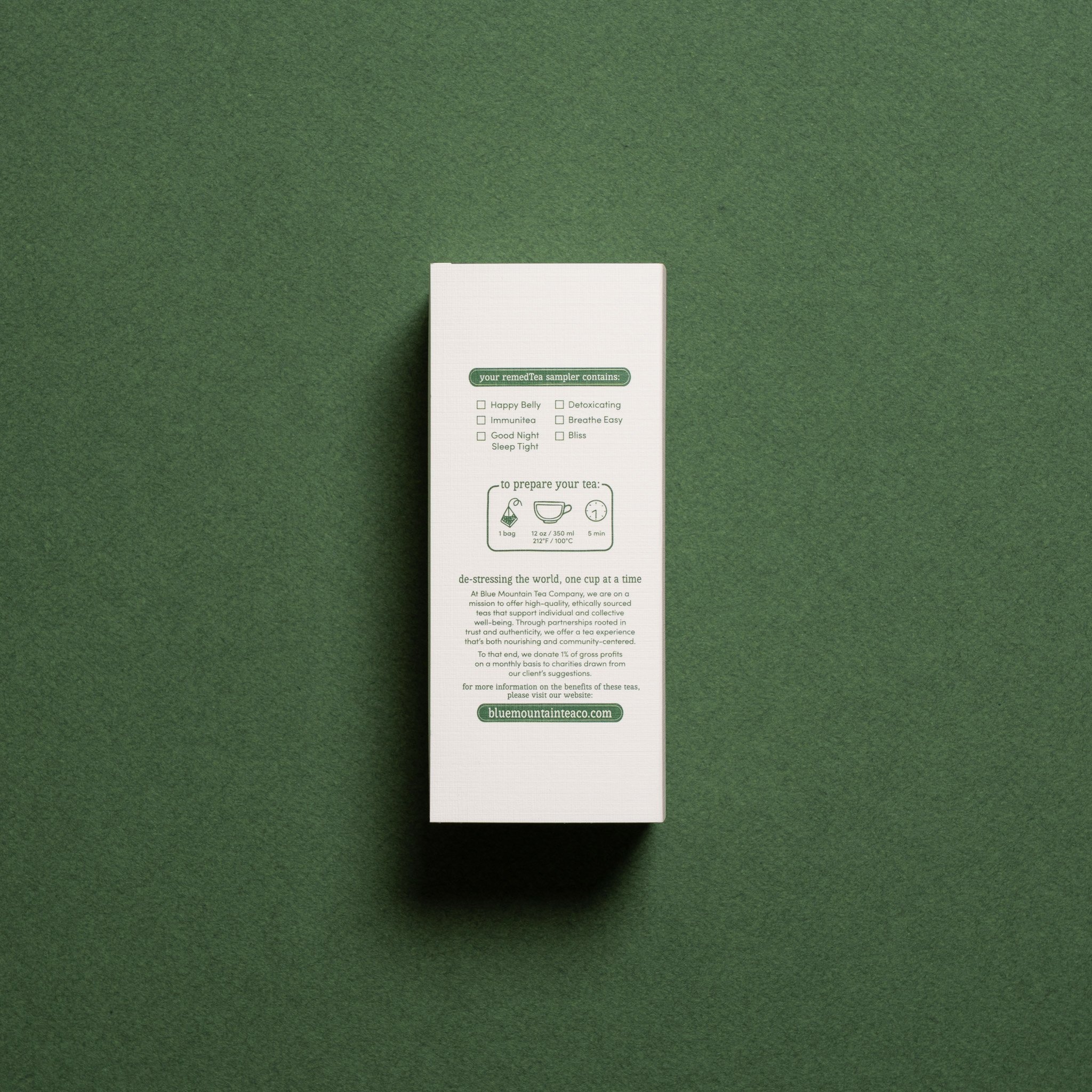 Tea Rebrand and Sampler Pack Packaging Design by Eye Candy Design
