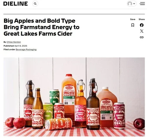 Beverage Packaging Design by Eye Candy featured on Dieline