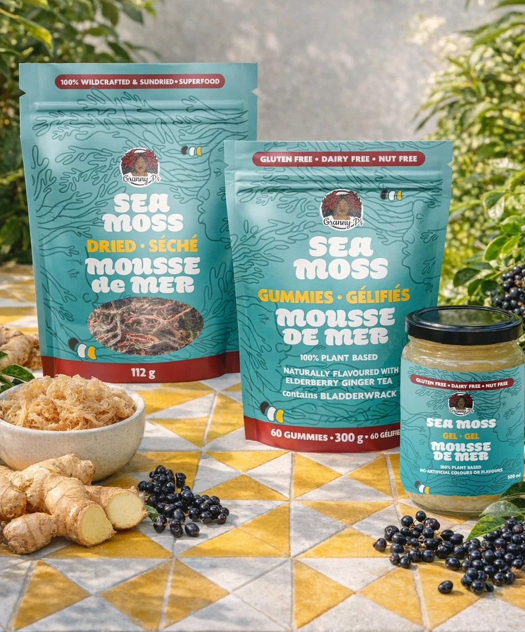 Traditional African-Caribbean Ethnic Food Packaging Design