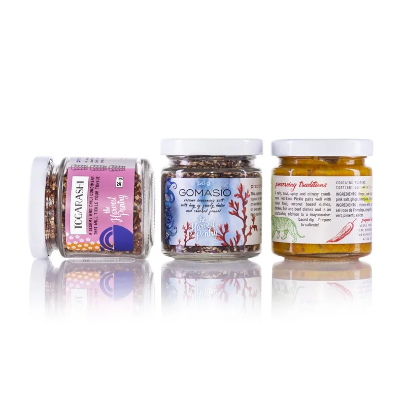 gourmet food packaging design by Eye Candy Design