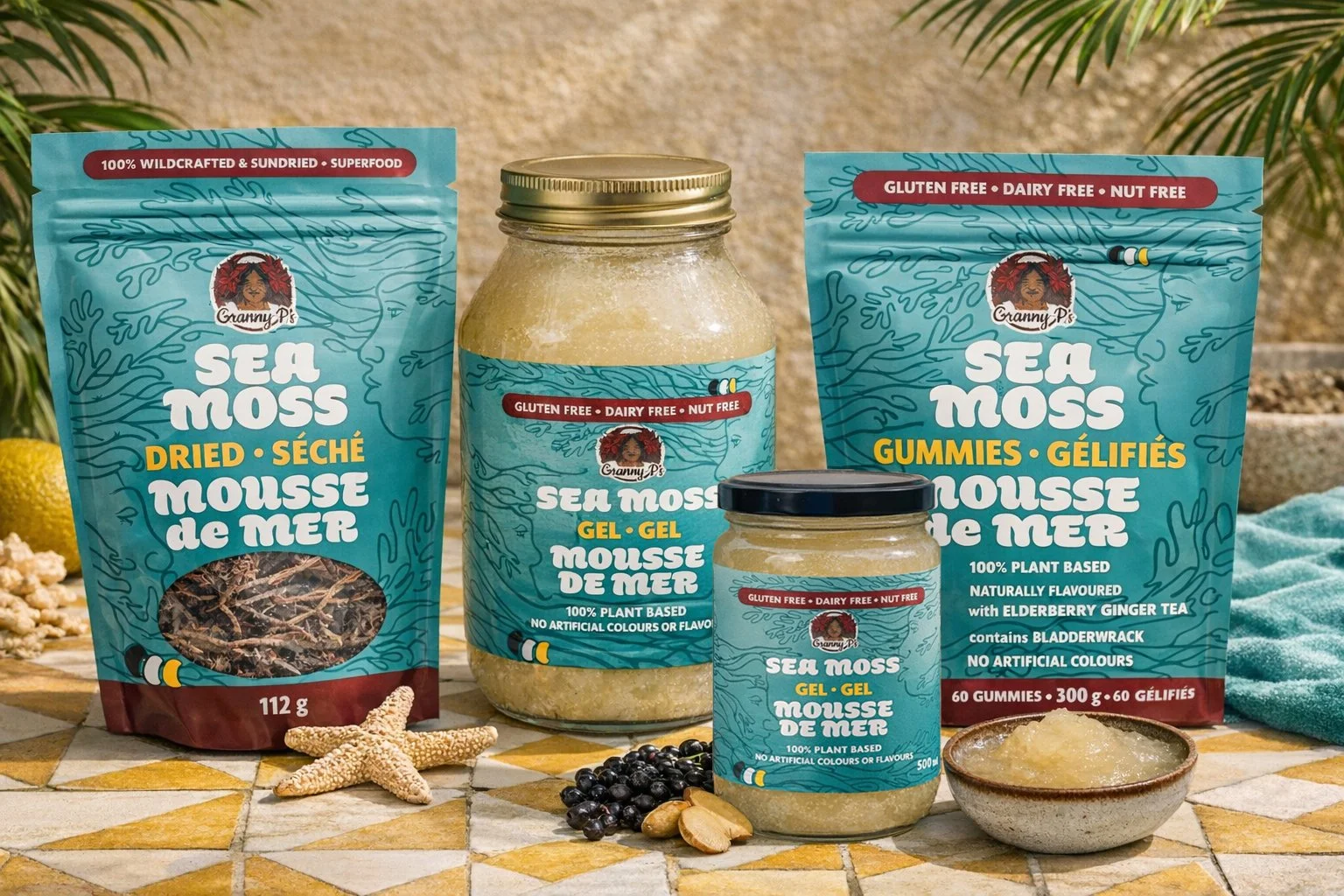 Traditional African-Caribbean Ethnic Food Packaging Design