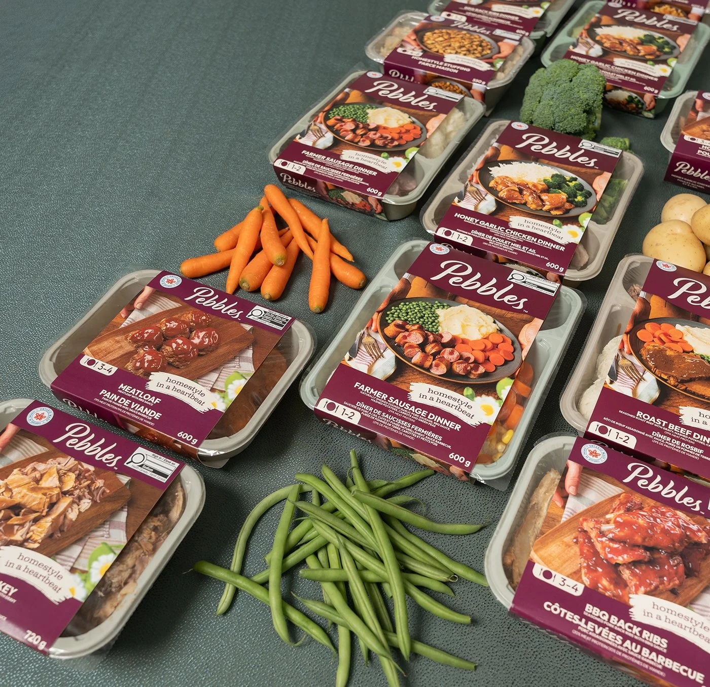 frozen meal packaging
