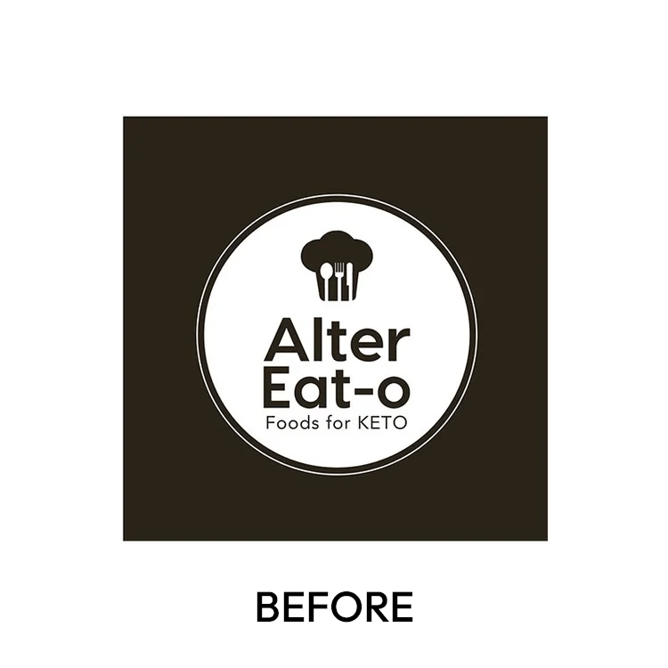 keto food rebrand