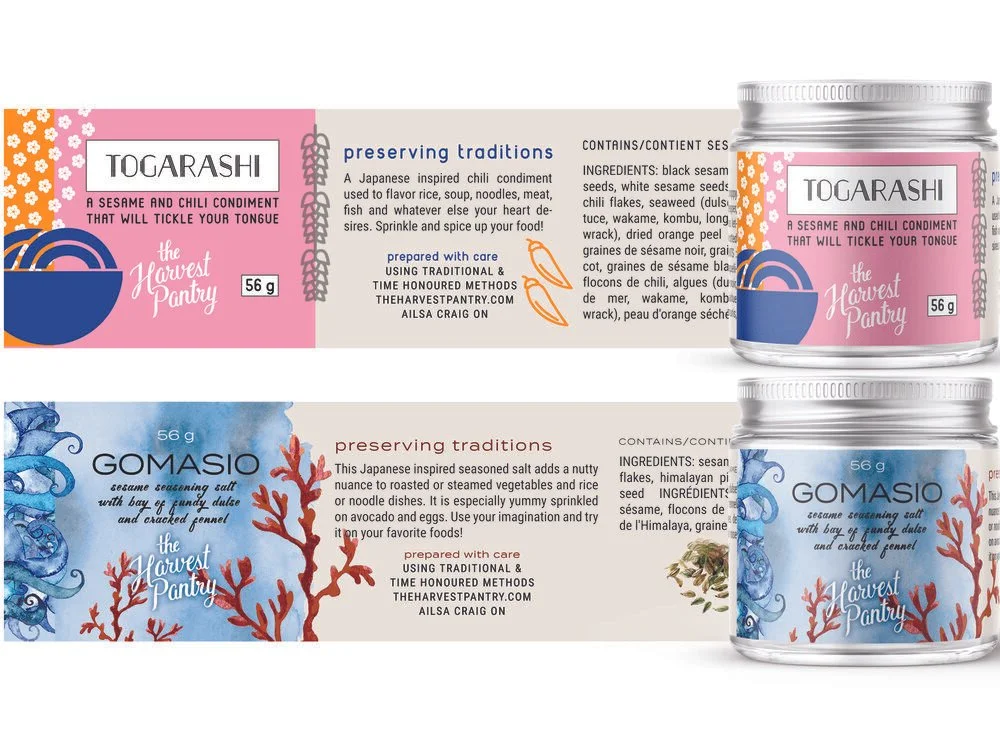 gourmet food packaging design by Eye Candy Design