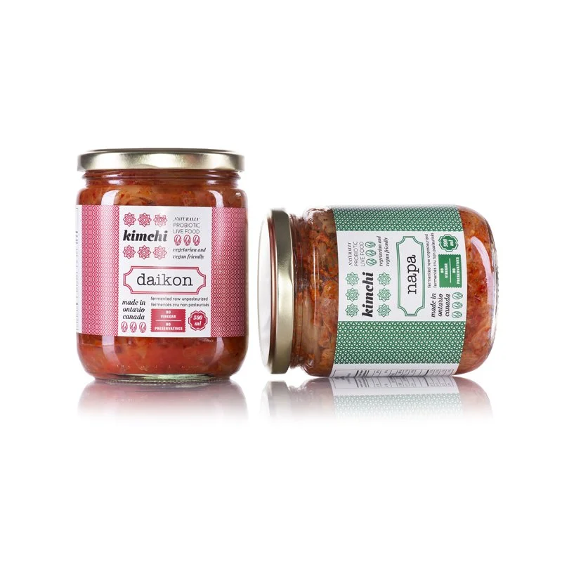 Kimchi Label Design by Eye Candy Design