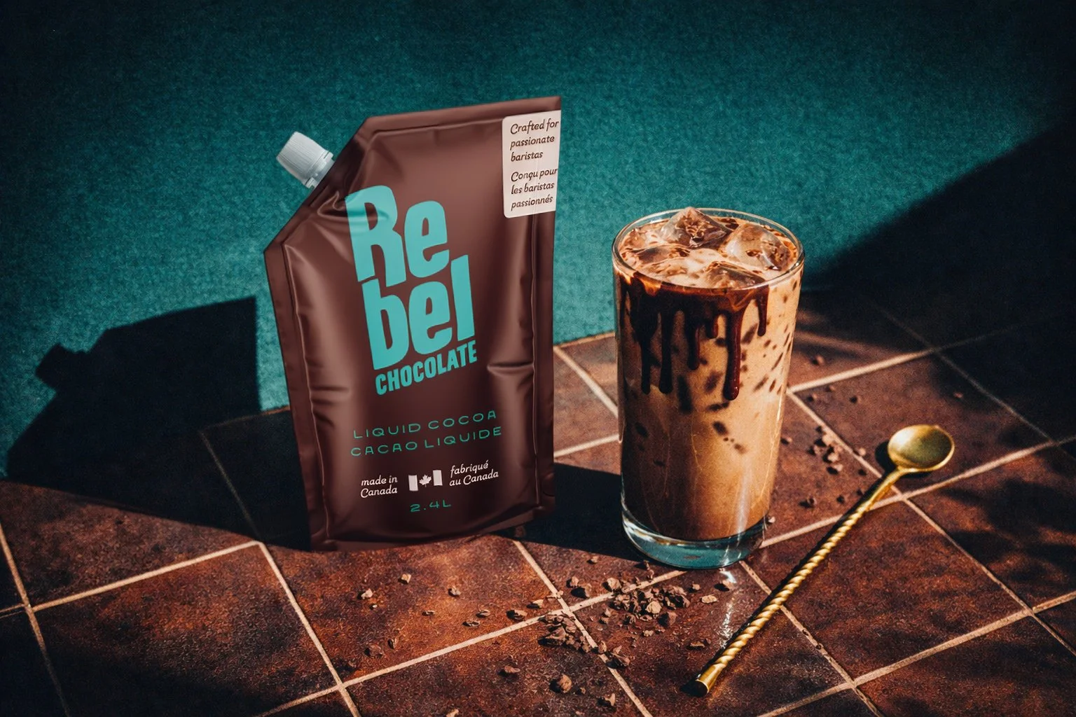 organic chocolate branding and packaging design