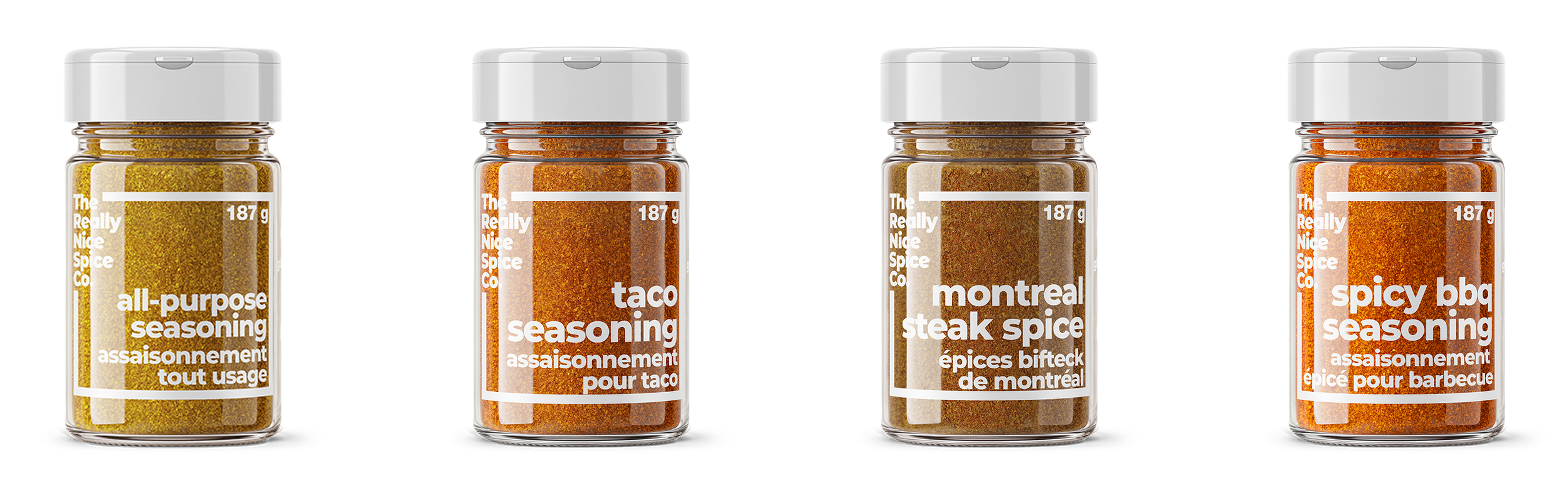 Spice Blends Packaging Design by Eye Candy Design