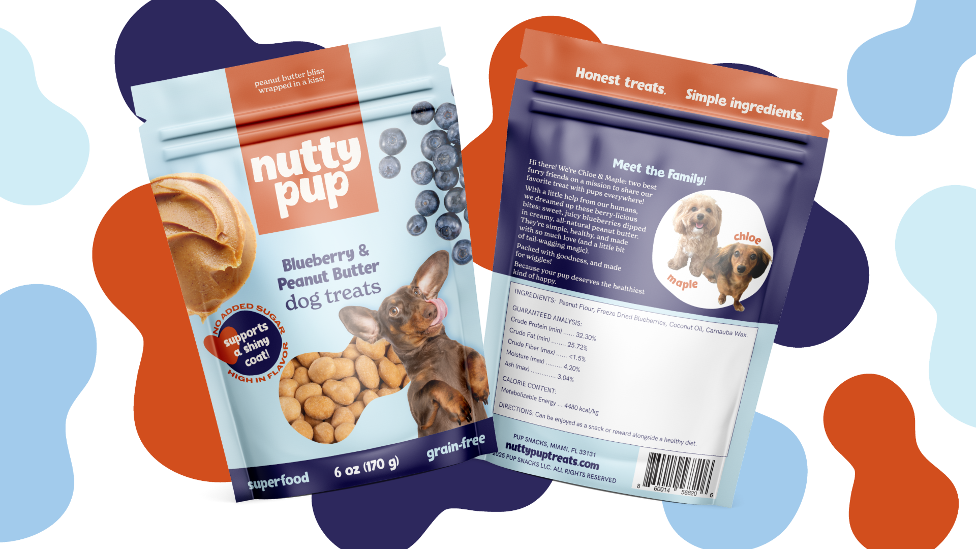 healthy dog treats branding