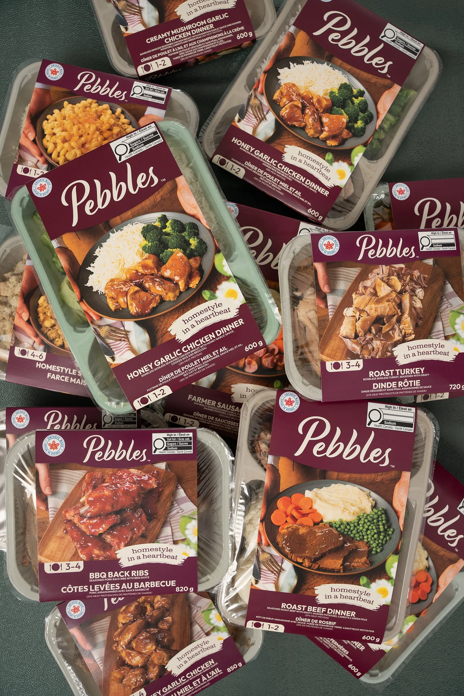 frozen meal packaging design