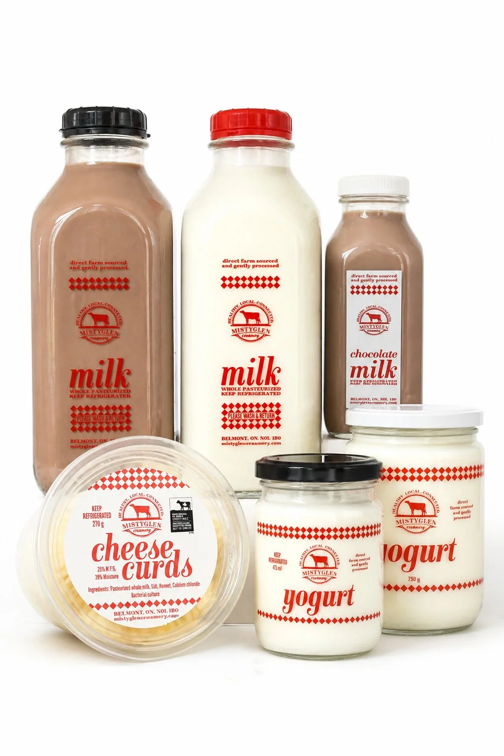 dairy packaging design by Eye Candy Design
