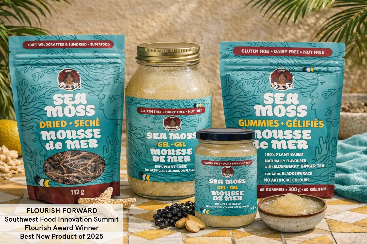 Traditional African-Caribbean Ethnic Food Packaging Design