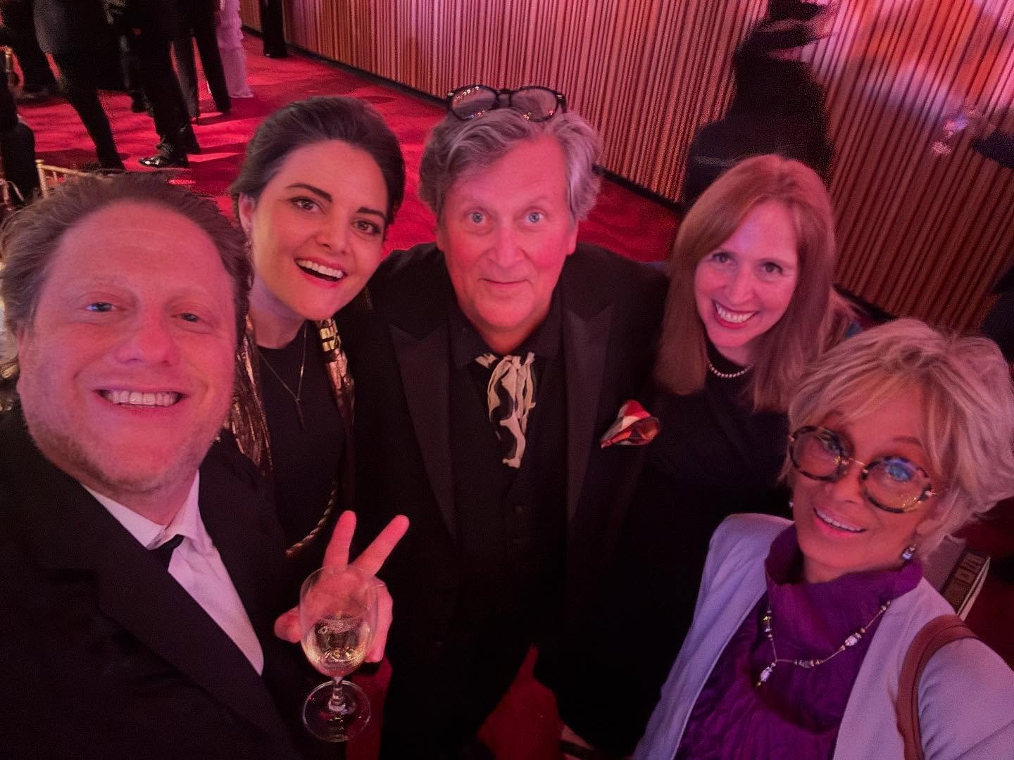 Fun and fabulous night at the Jazz at Lincoln Center Gala with Mercedes Ellington, Honorary Co-Chair! Peter Shapiro, DECFA Board Members; Andrea Martin, Mary Dove and Tony Waag. @andreawrightmusic @marydovelcsw @waagville @brooklynbowl @capitoltheatr