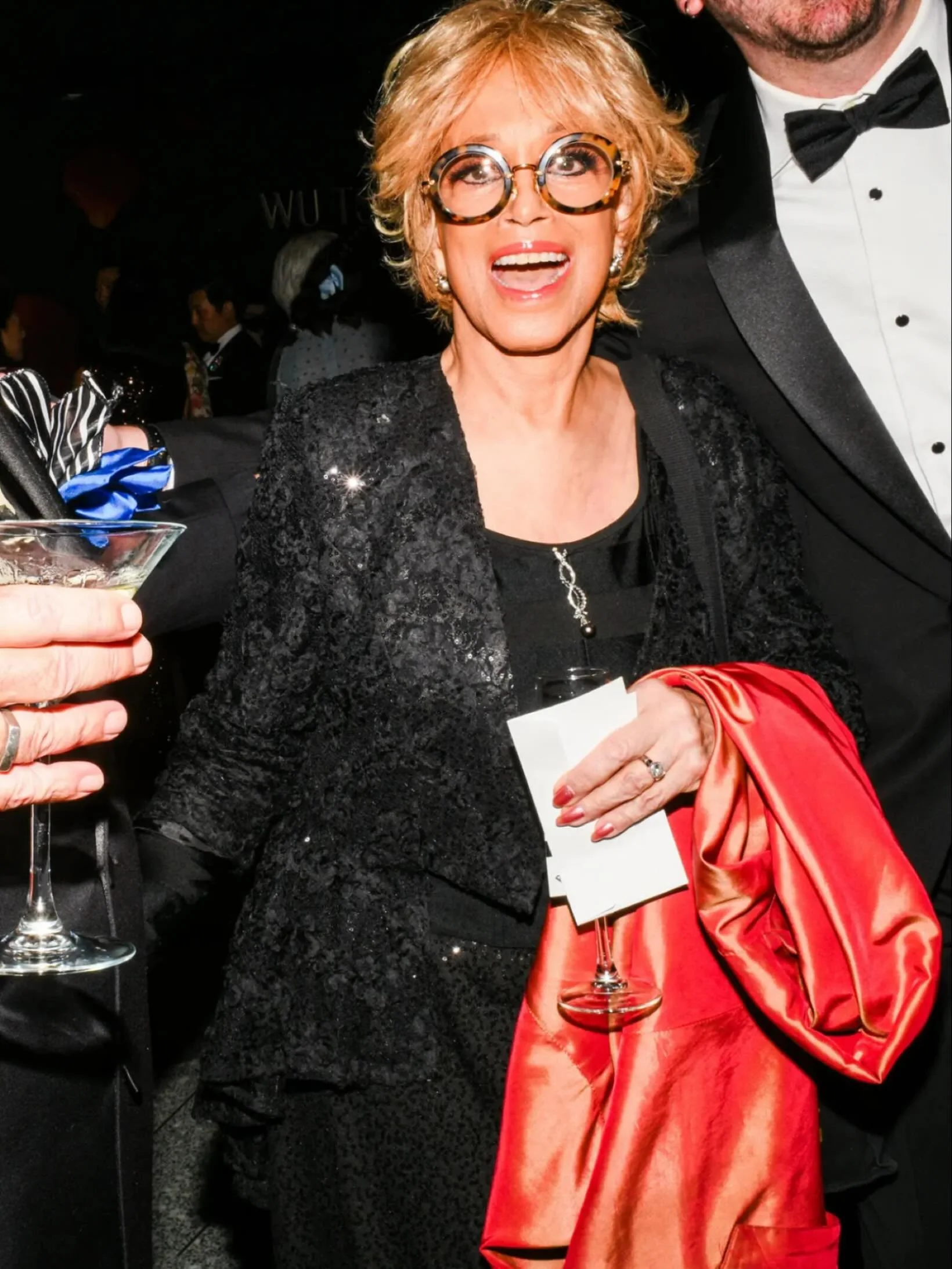 Mercedes at the NY Phil Gala with Tony Waag! NYT article! “Ms. Salvant’s act was accompanied by performances of George Gershwin’s “Strike Up the Band” overture and Duke Ellington’s classic jazz symphony “Blac
