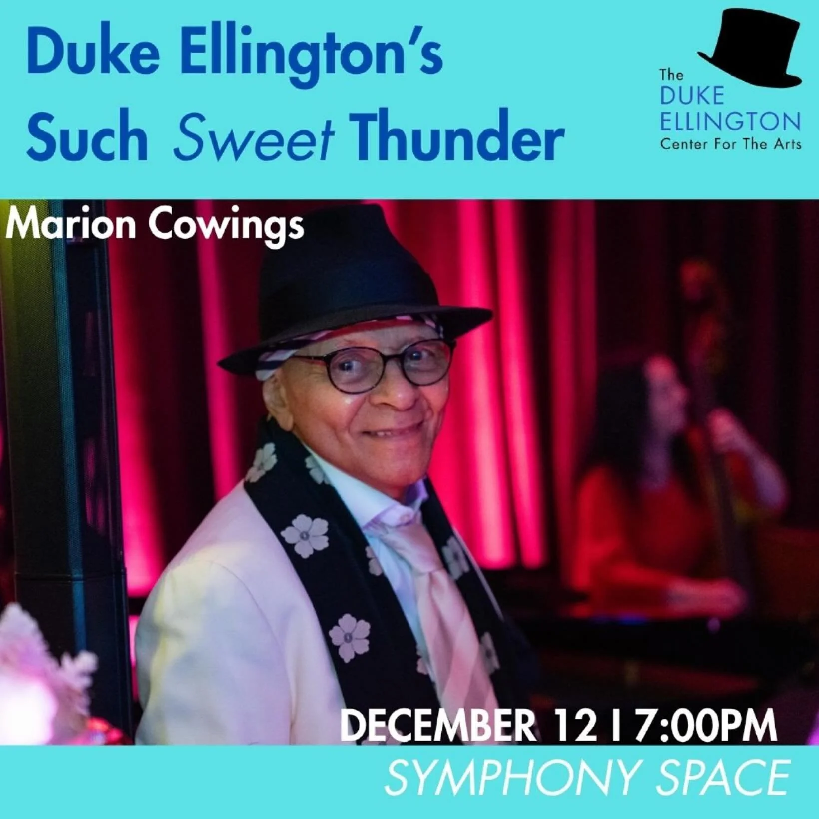 Marion Cowings in Such Sweet Thunder!
Join us 12/12 at Symphony Space as Marion Cowings performs Othello in the Duke Ellington Center for the Arts&rsquo; production of Such Sweet Thunder. He will also perform his original vocal material, &ldquo;Sonne