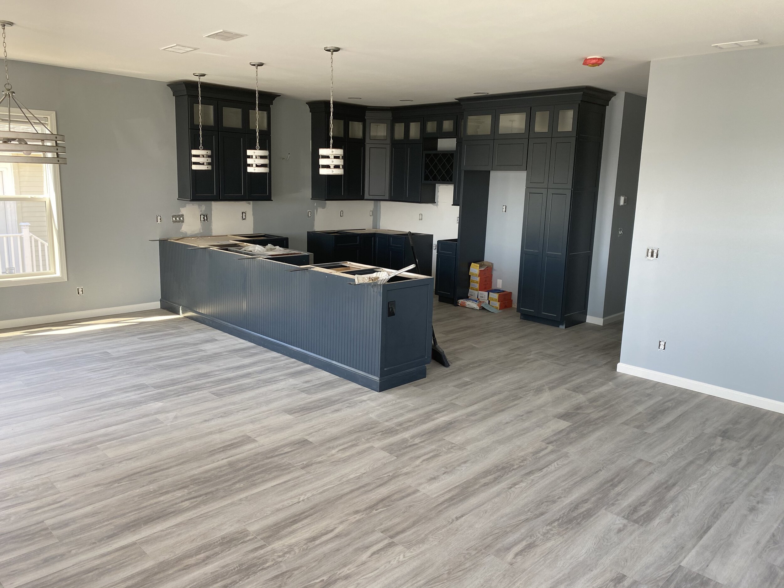 New Construction Floor Installation