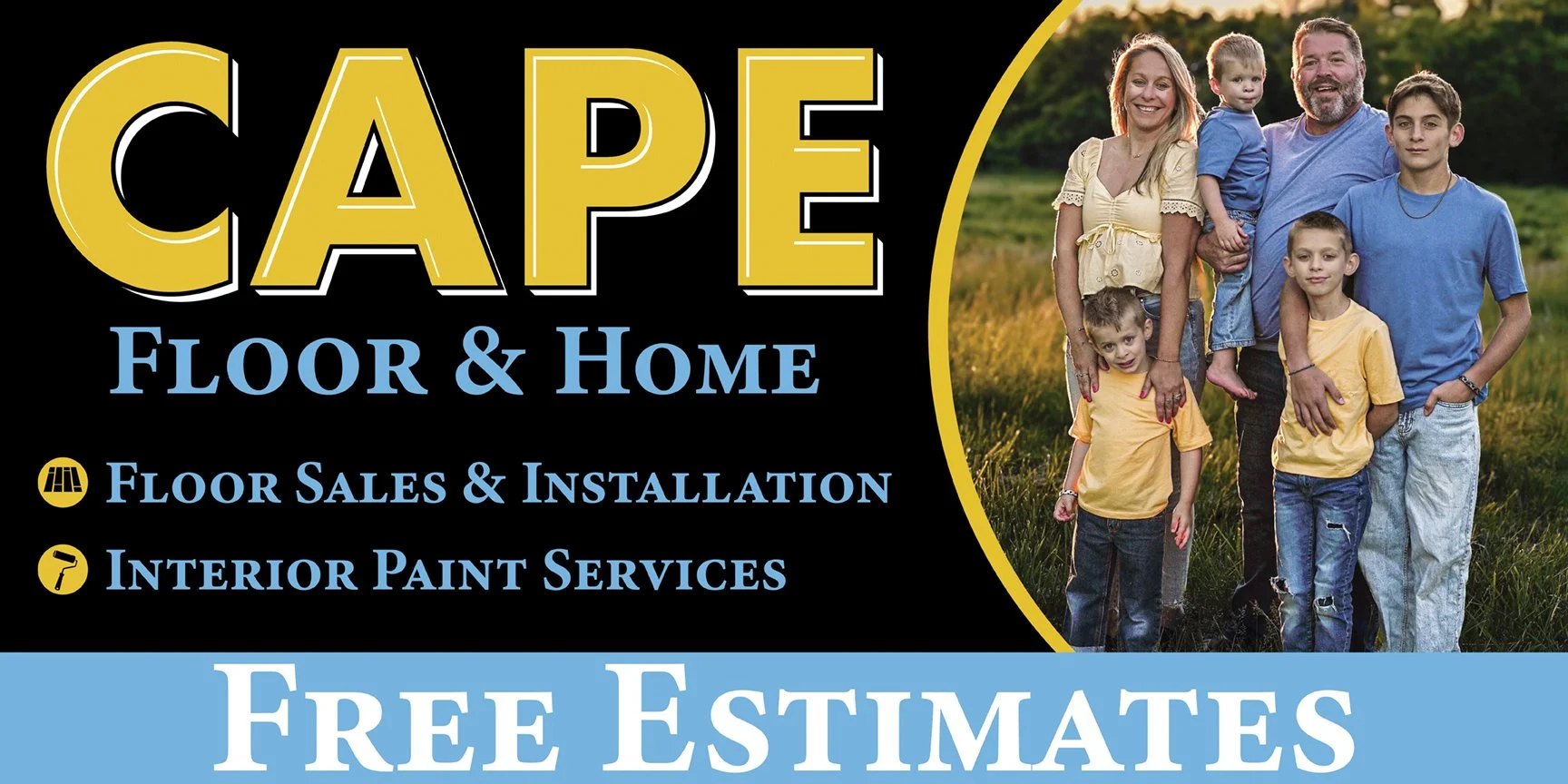 Family Business of flooring and paint services