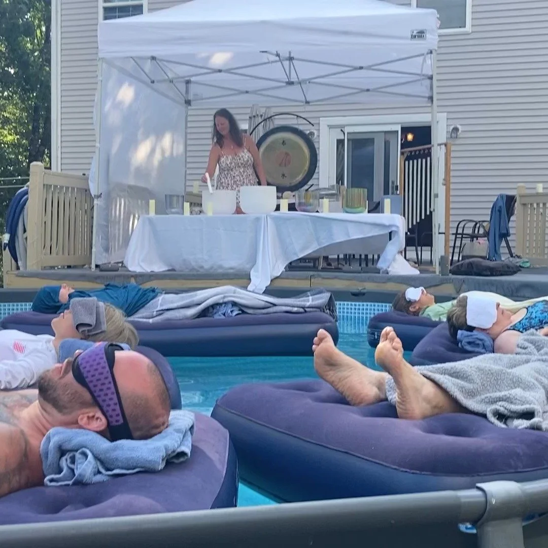 What a beautiful weekend sound float! Great way to enjoy these warm Maine afternoons! 
Two more events this summer! Reach out if you want to experience it!