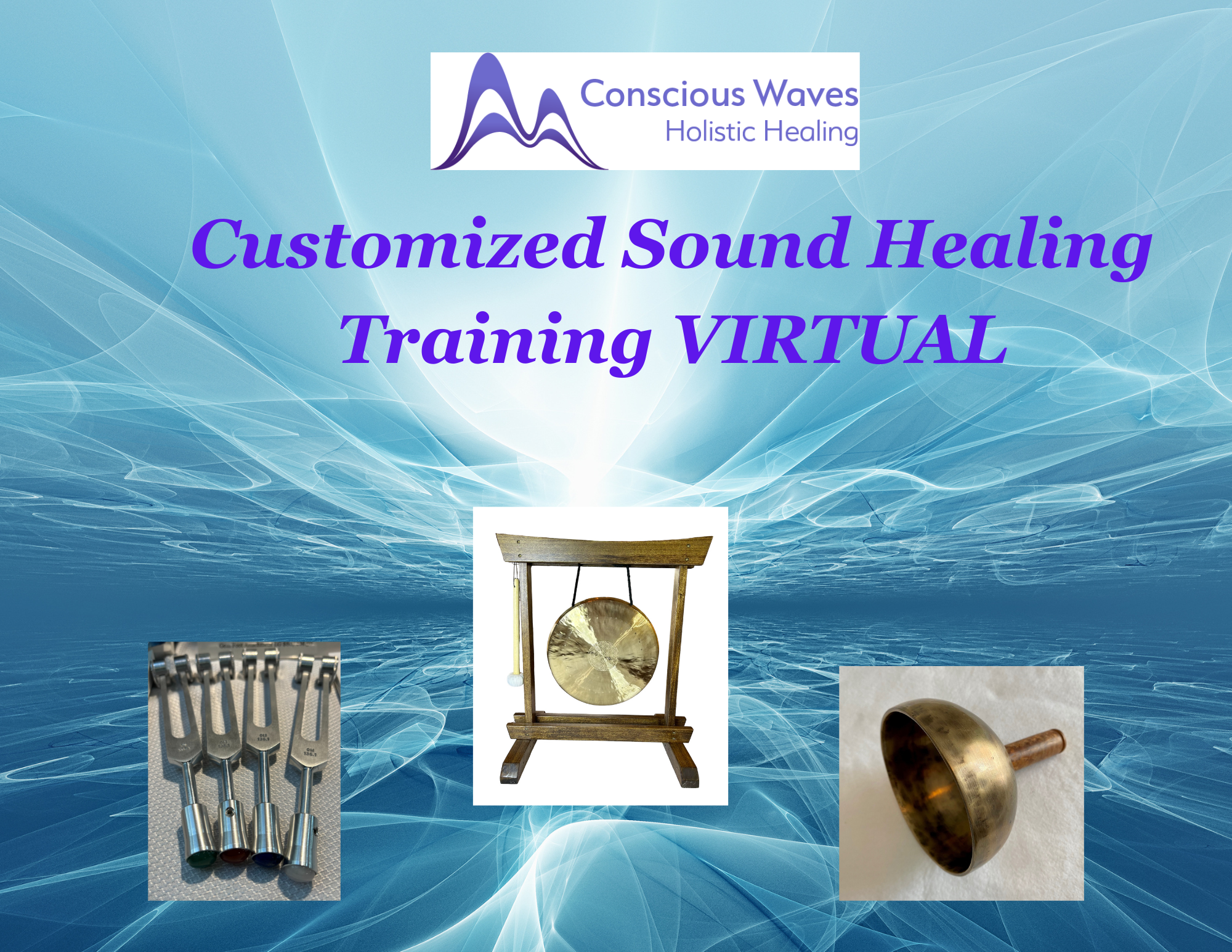Individual  Mentorship VIRTUAL live- Sound Healing and Energy Medicine 90 min per session