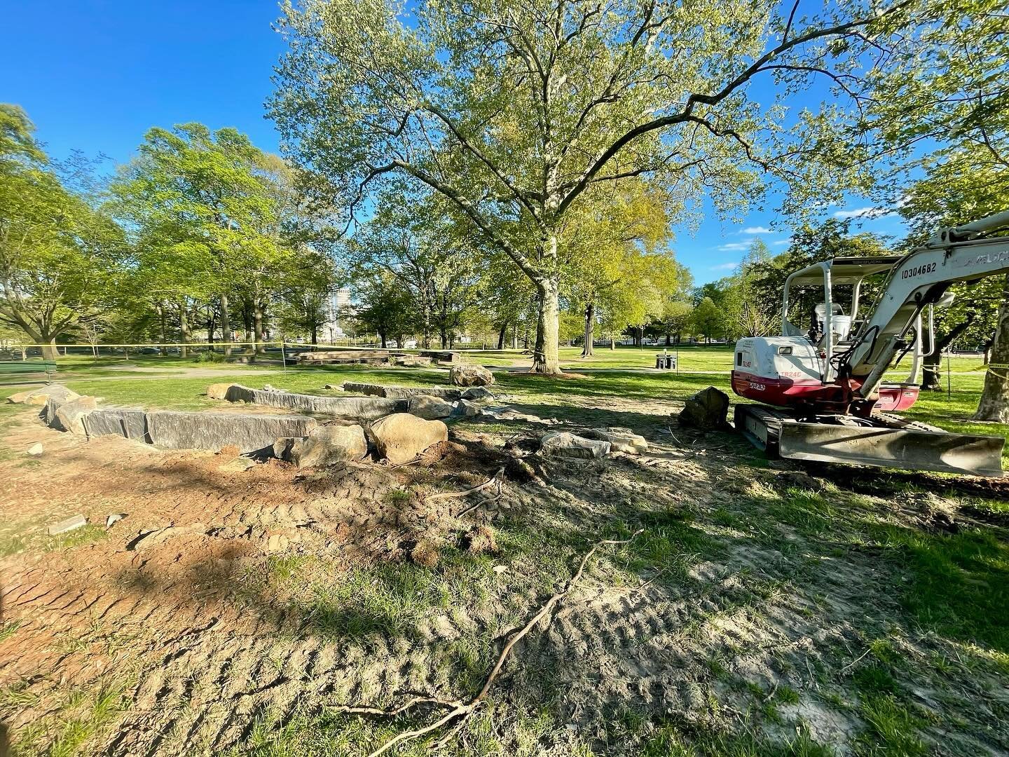 🌿 Exciting news! Construction is underway! This is a progress update for the Cool Spring Park Eco Zone, a joint project by WSGT and @delawareestuary! Unveiling soon, join us in celebrating nature&rsquo;s beauty &amp; sustainability with this outdoor