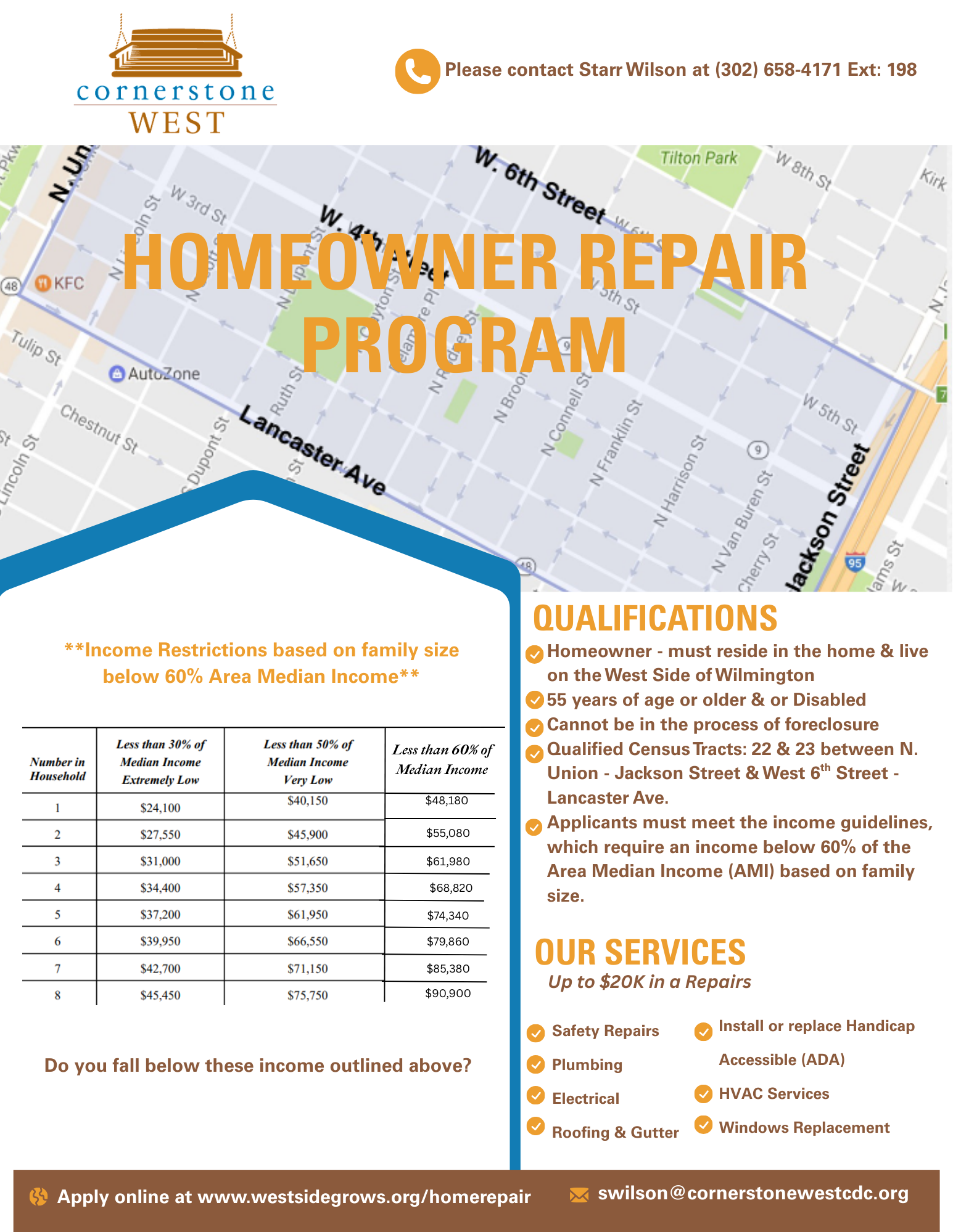 Aging and Staging Homeowner Repair Program — West Side Grows Together