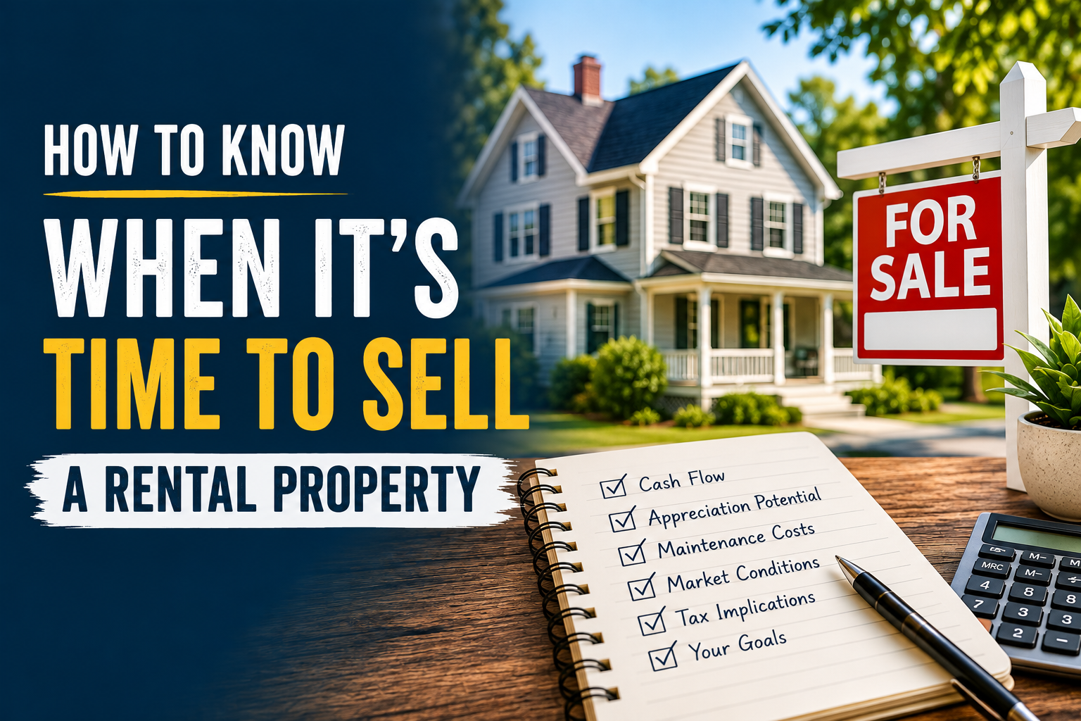 When Should I Sell My Rental Property?
