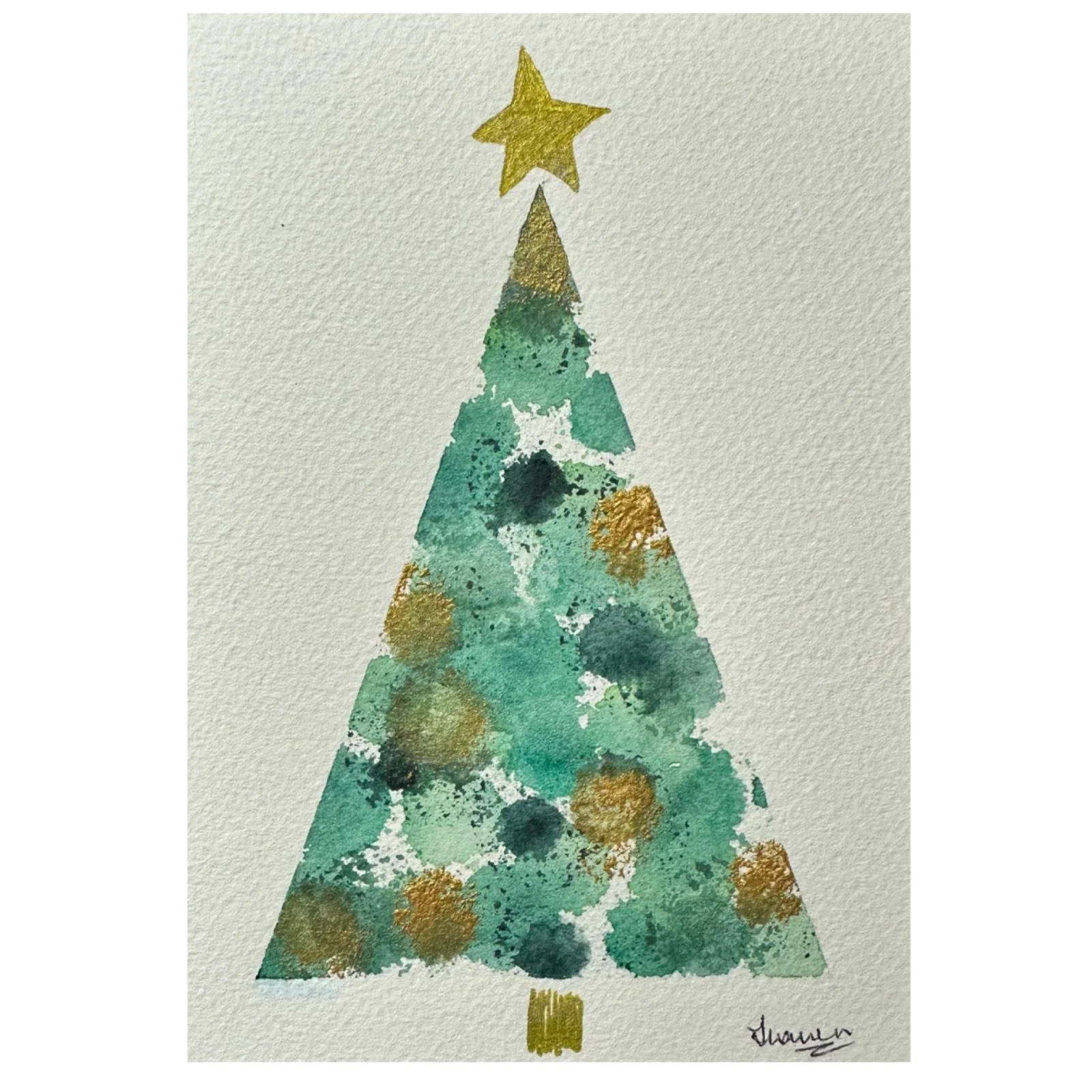 Tree_1 (various shades of green and gold)