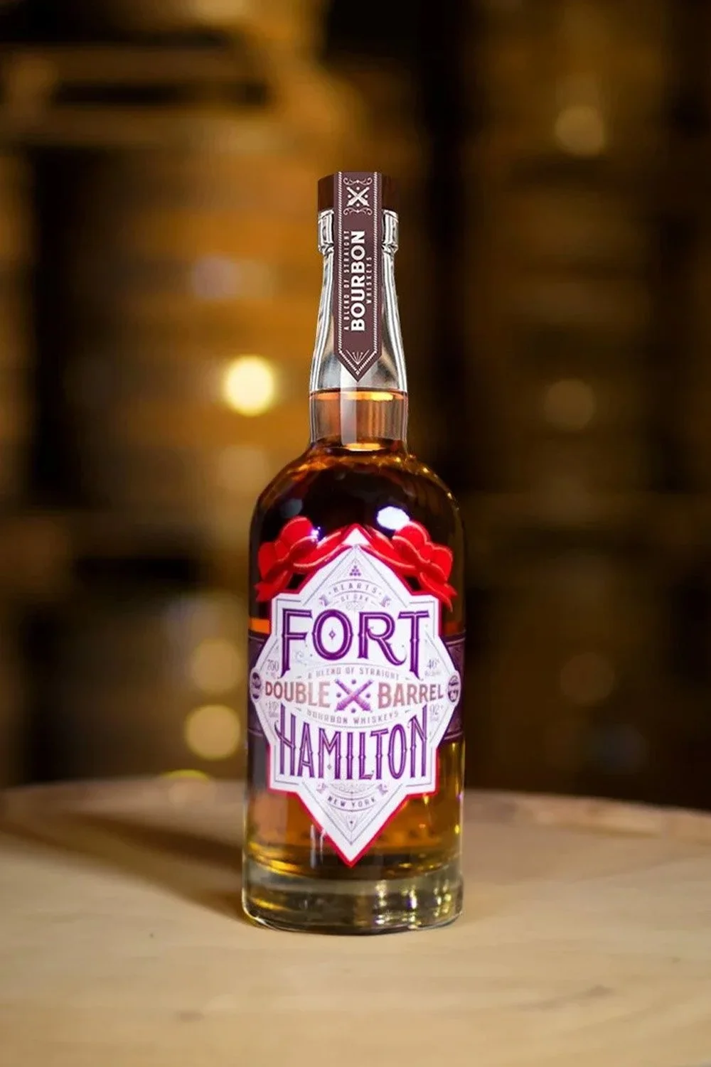 Hand Painted Double Barrel Bourbon 750ml 92 Proof / 46% ABV