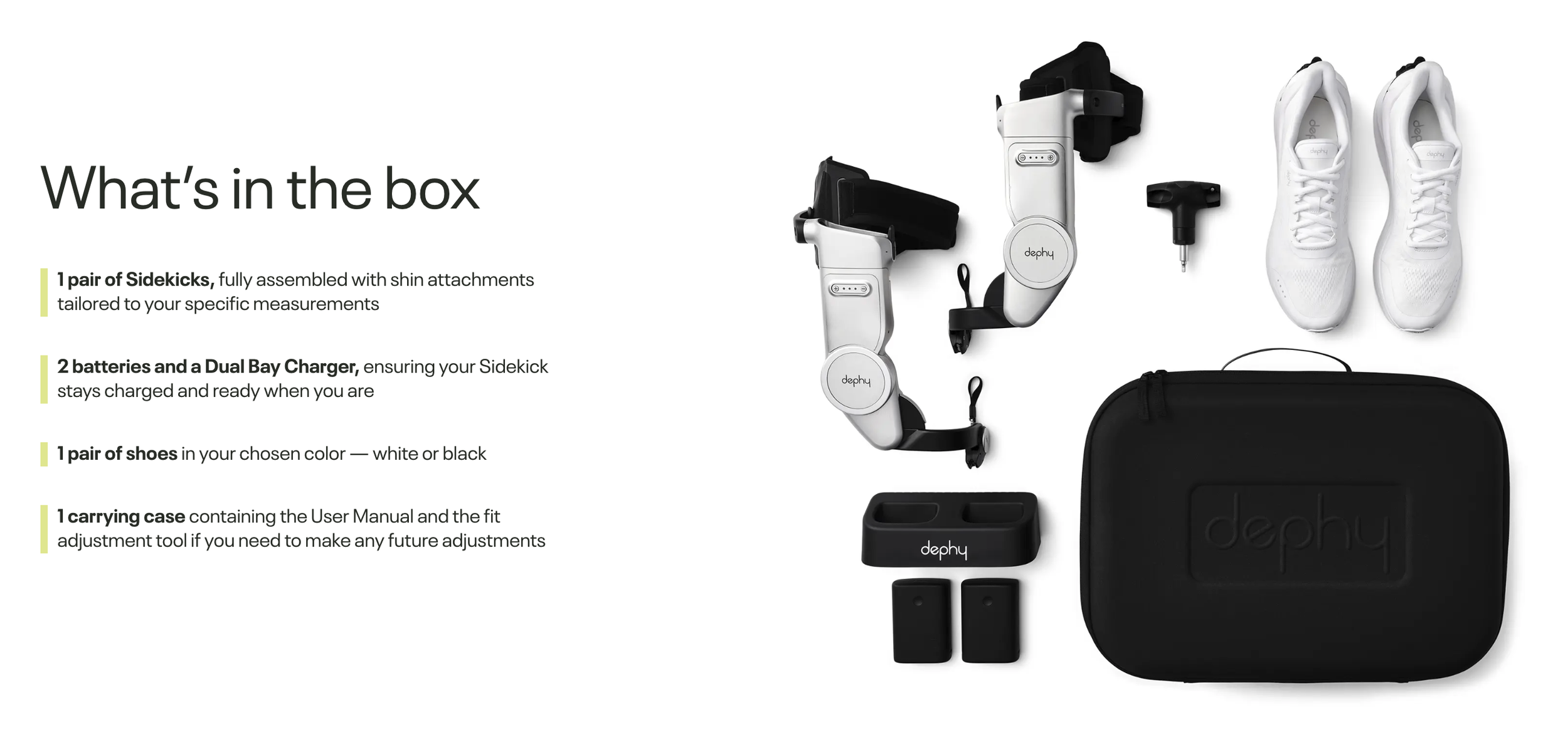 Dephy Bionic Footwear E-Commerce Product Photography