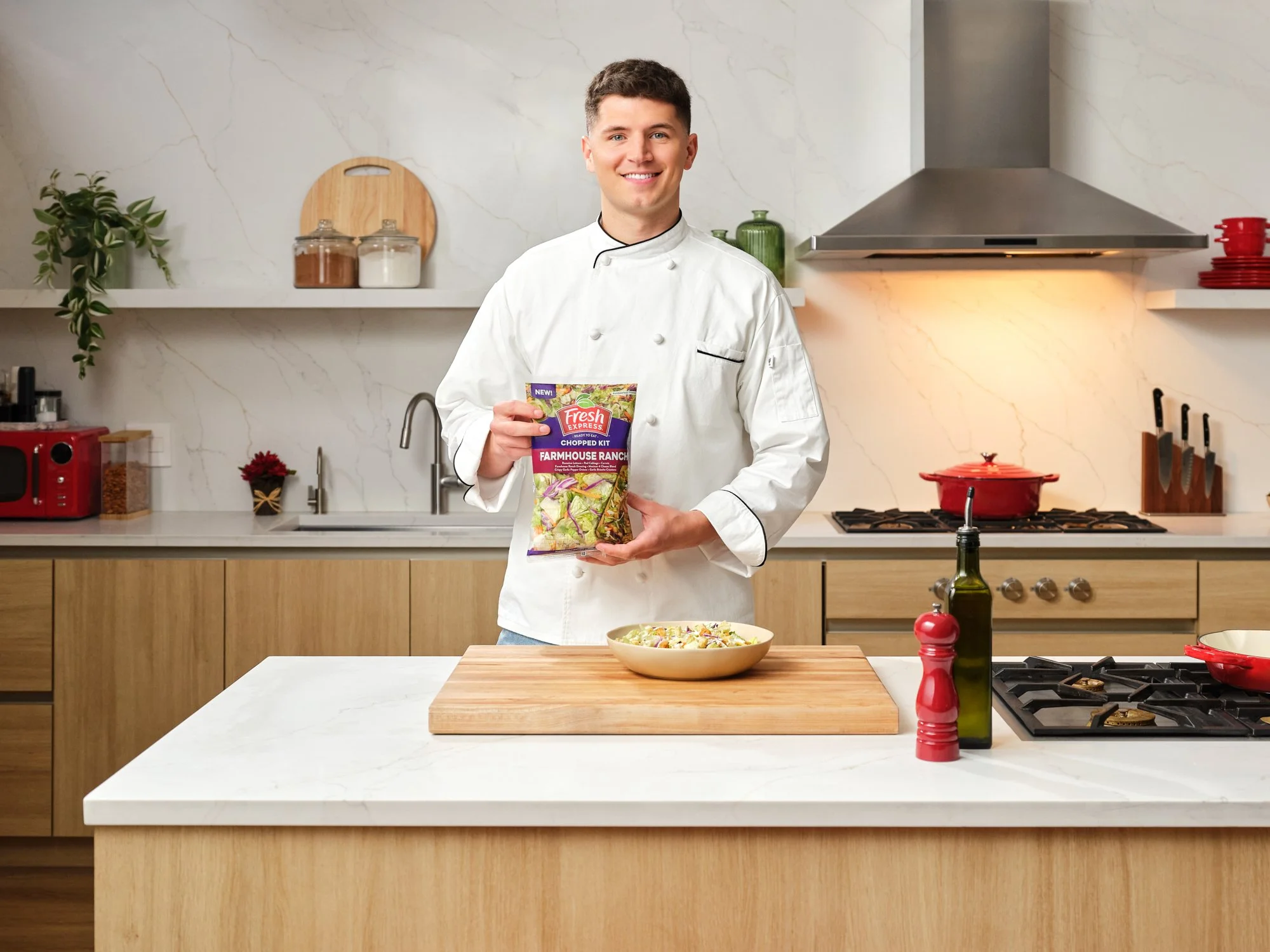 Chef Nick Digiovanni Fresh Express Express Yourself Campaign Masterchef