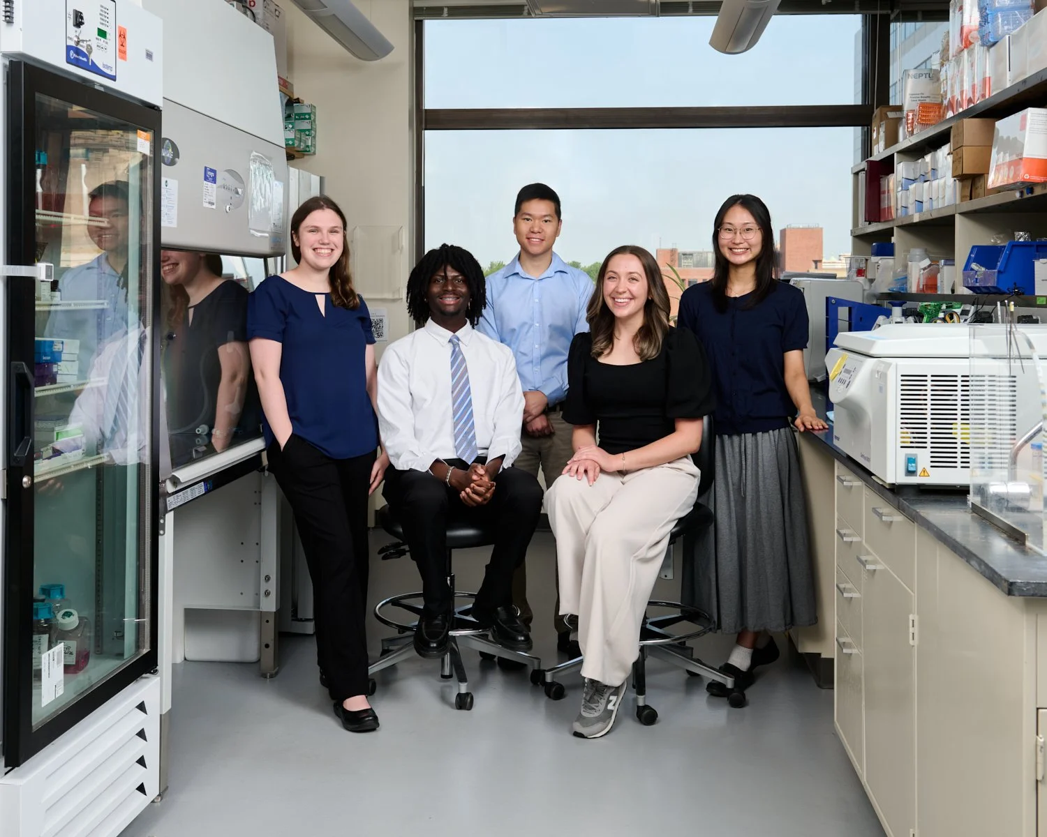 Dana Farber Research Lab Group Portraits by Stephen Grigoriou Photography